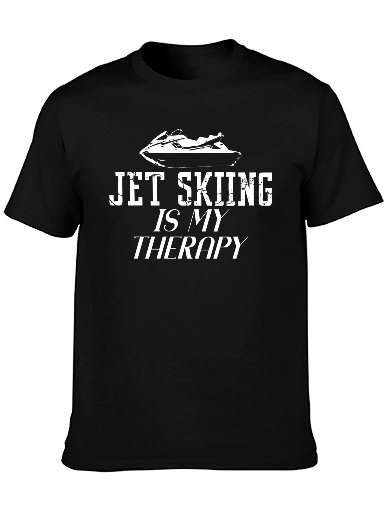 Jet Skiing Is My Therapy Graphic Tee