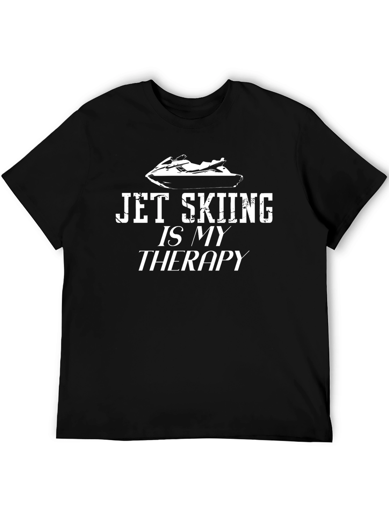 Jet Skiing Is My Therapy Graphic Tee