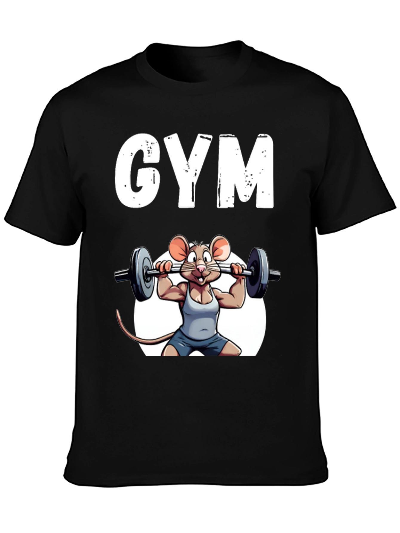 Funny Mouse Gym T-Shirt