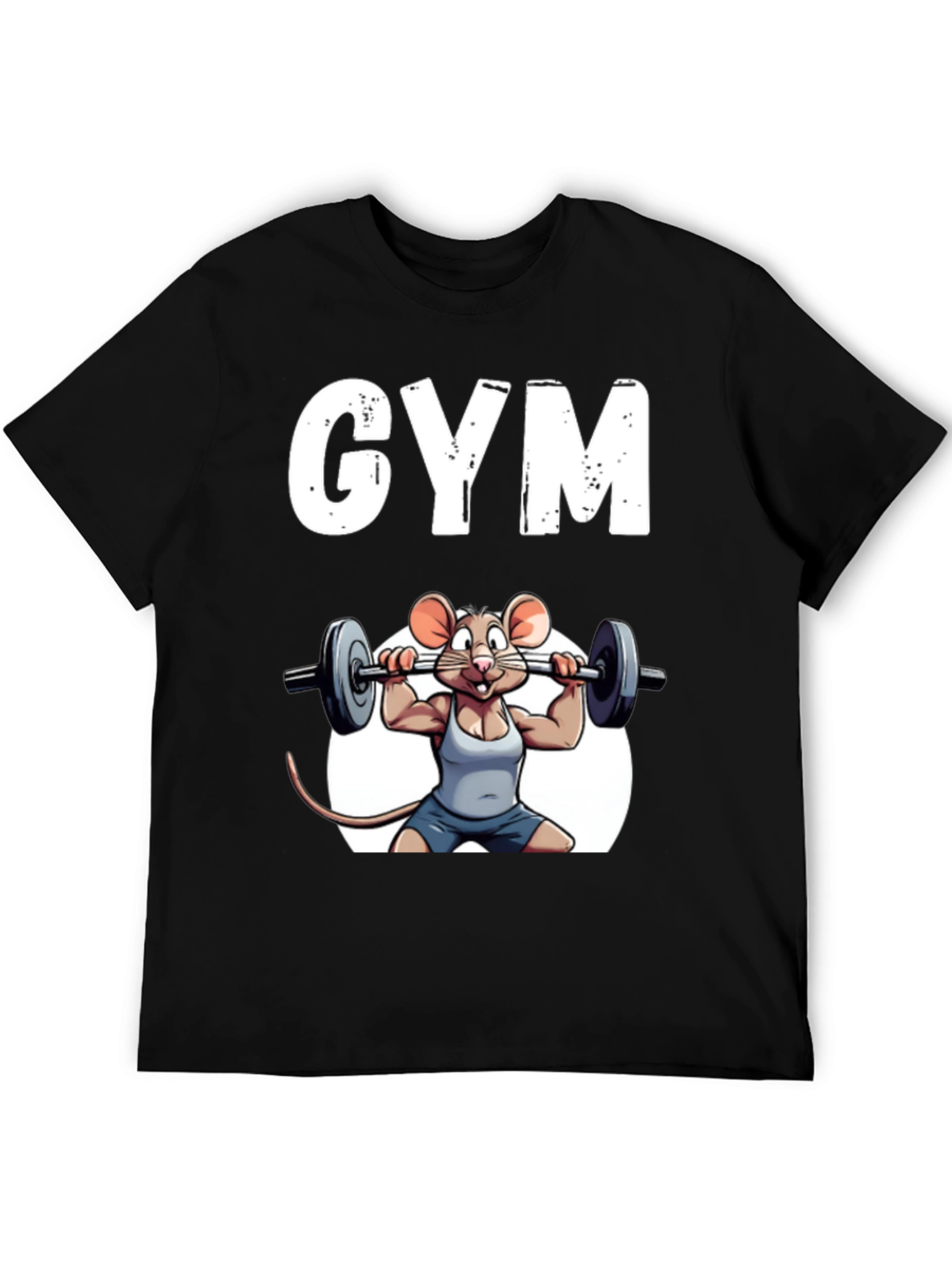 Funny Mouse Gym T-Shirt