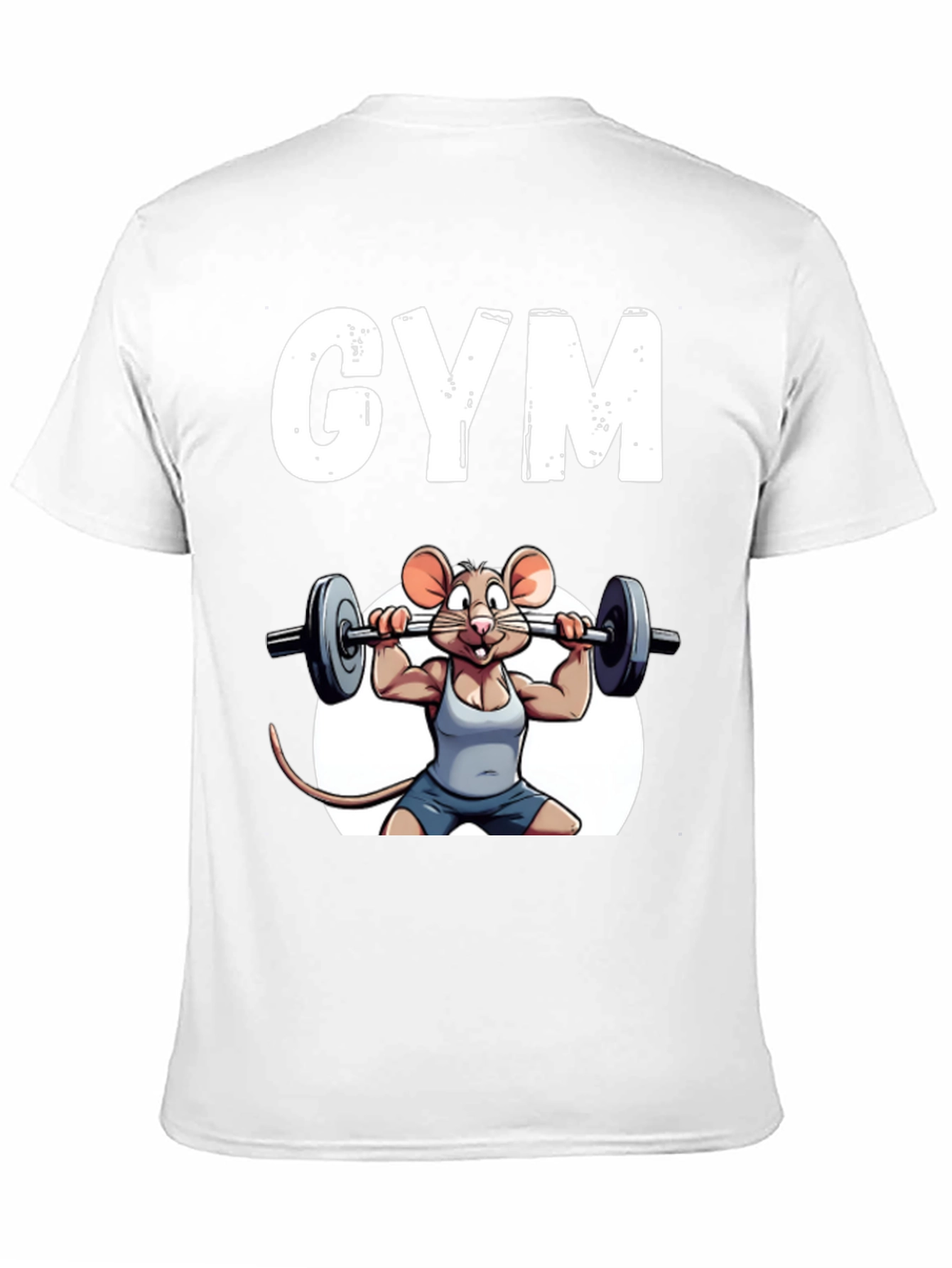 Funny Mouse Gym T-Shirt