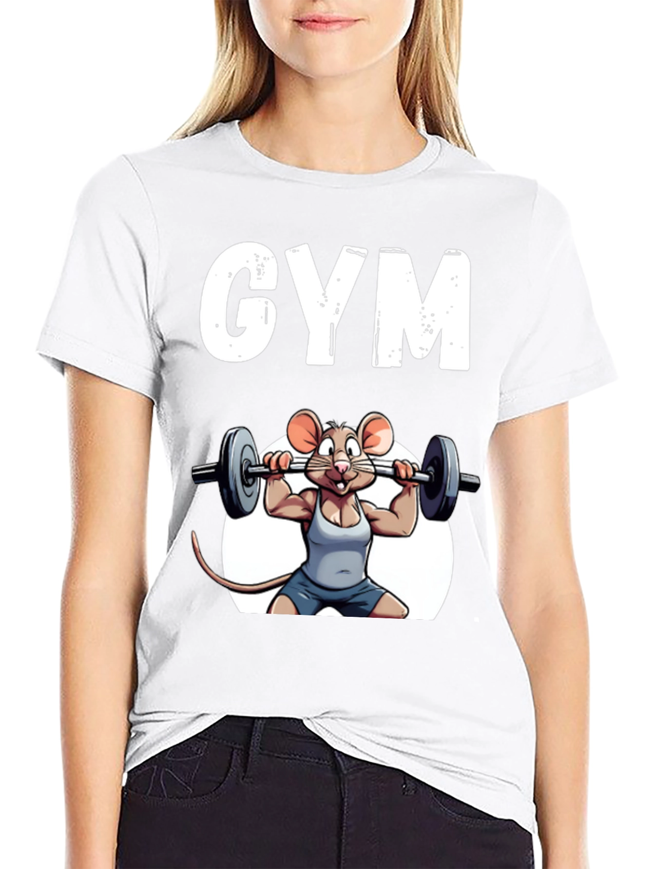Funny Mouse Gym T-Shirt