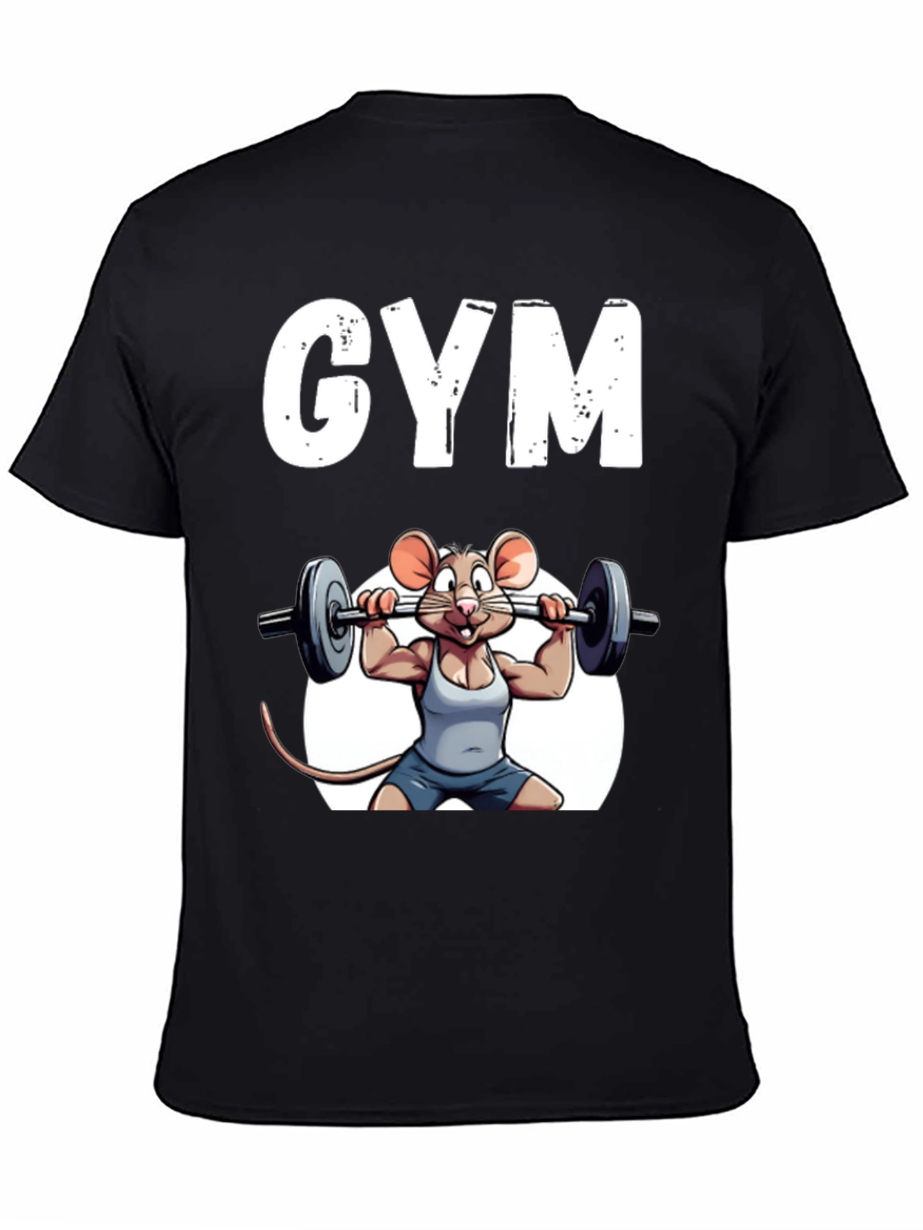 Funny Mouse Gym T-Shirt