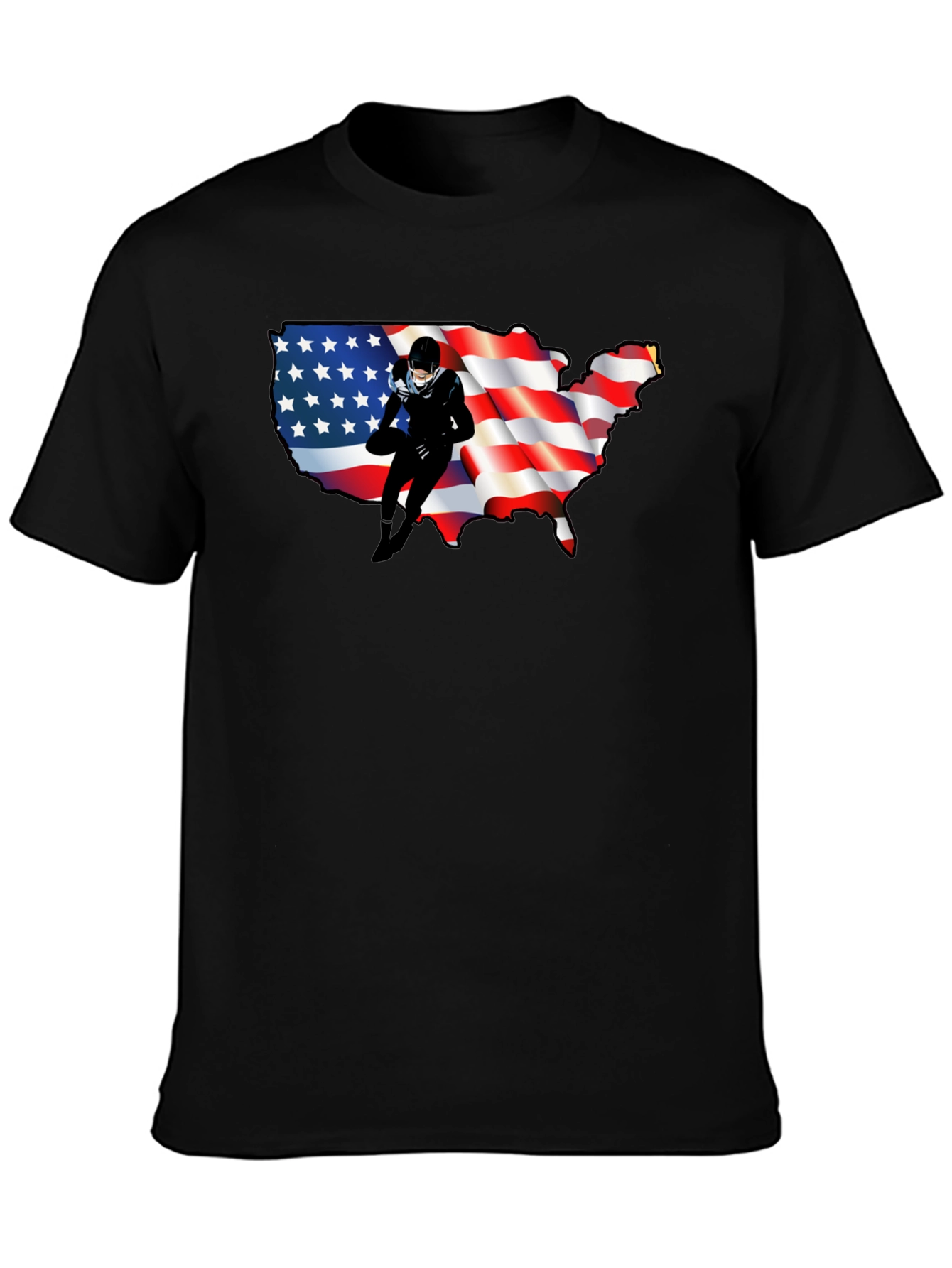 USA Football T-Shirt: Patriotic Pride