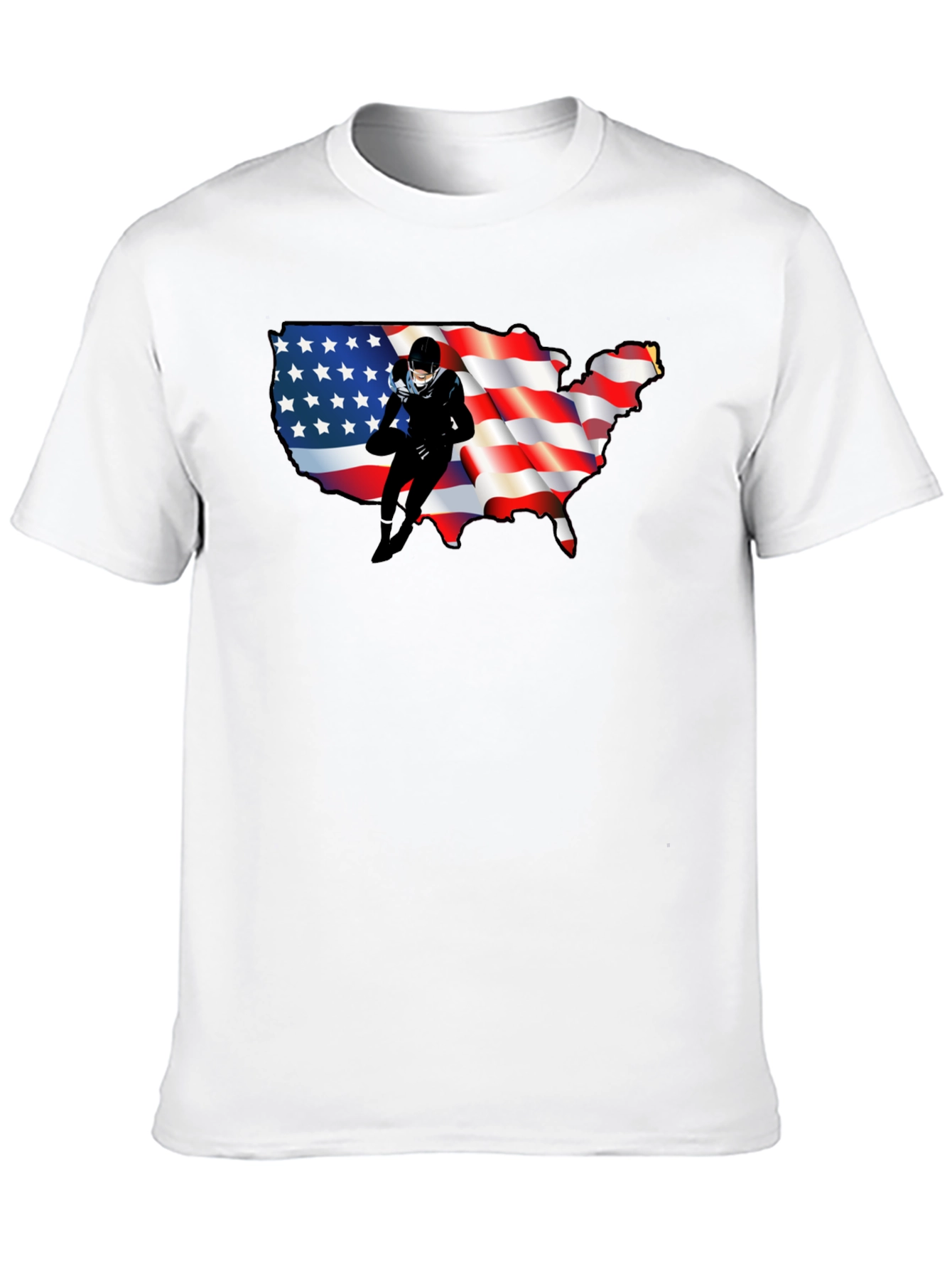 USA Football T-Shirt: Patriotic Pride