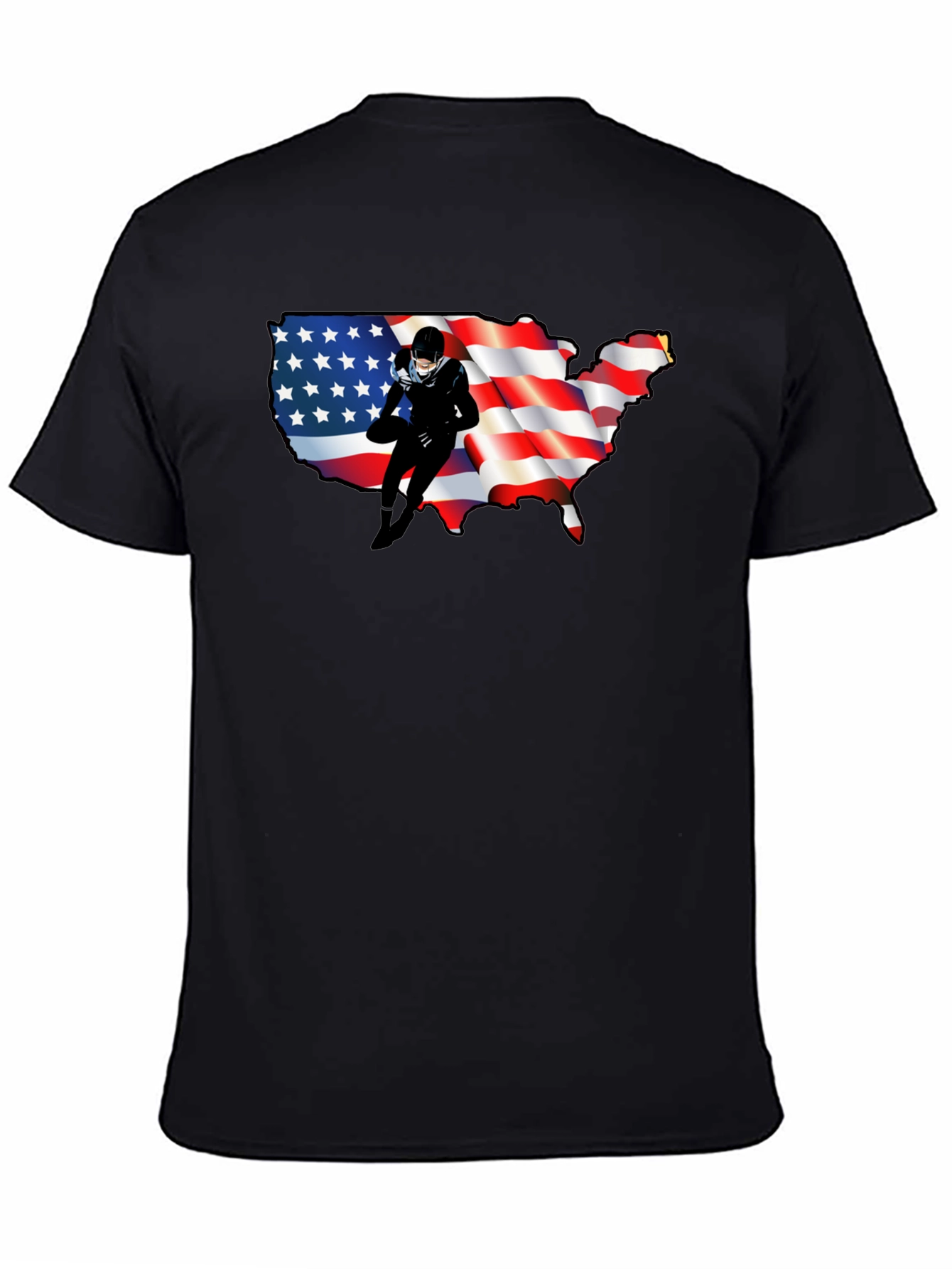 USA Football T-Shirt: Patriotic Pride