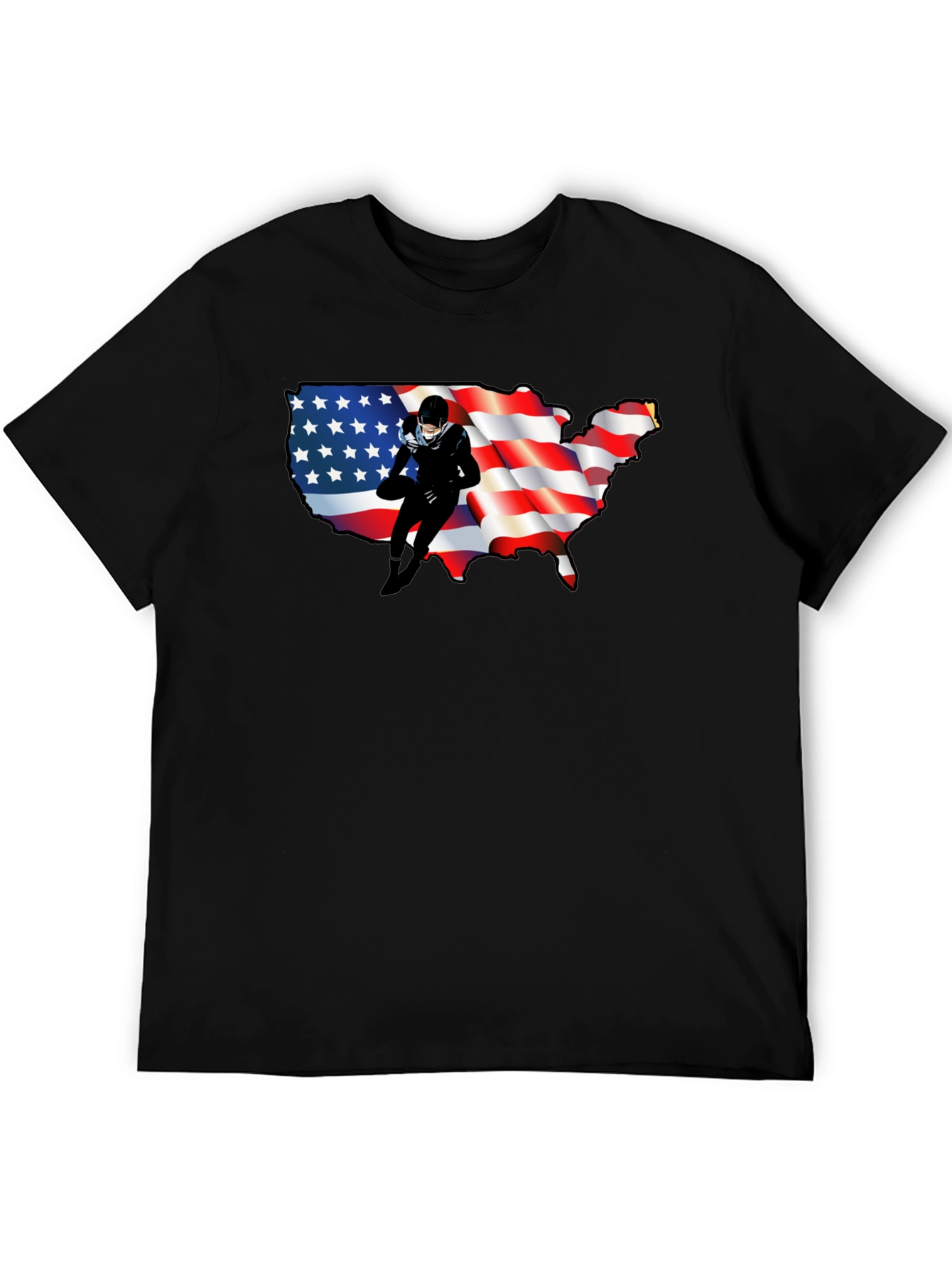 USA Football T-Shirt: Patriotic Pride