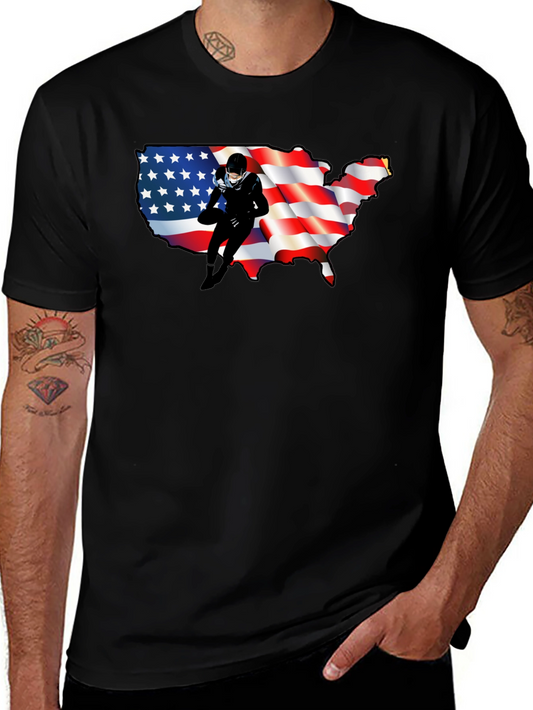 USA Football T-Shirt: Patriotic Pride
