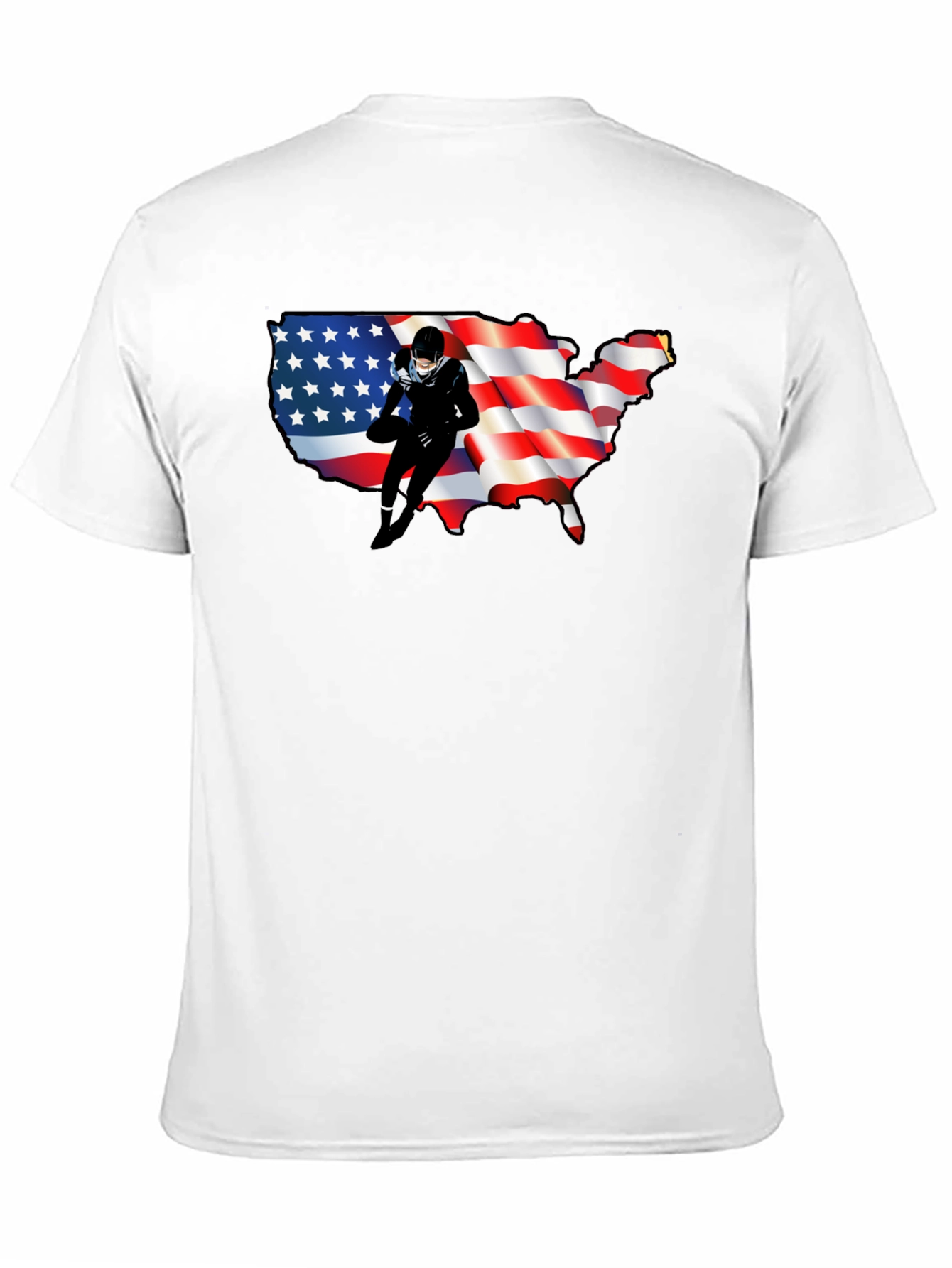 USA Football T-Shirt: Patriotic Pride