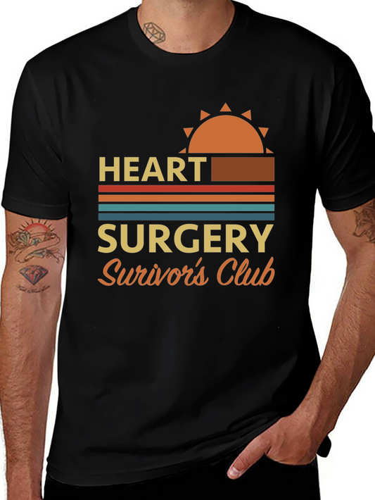 Heart Surgery Survivors Club Graphic T-Shirt