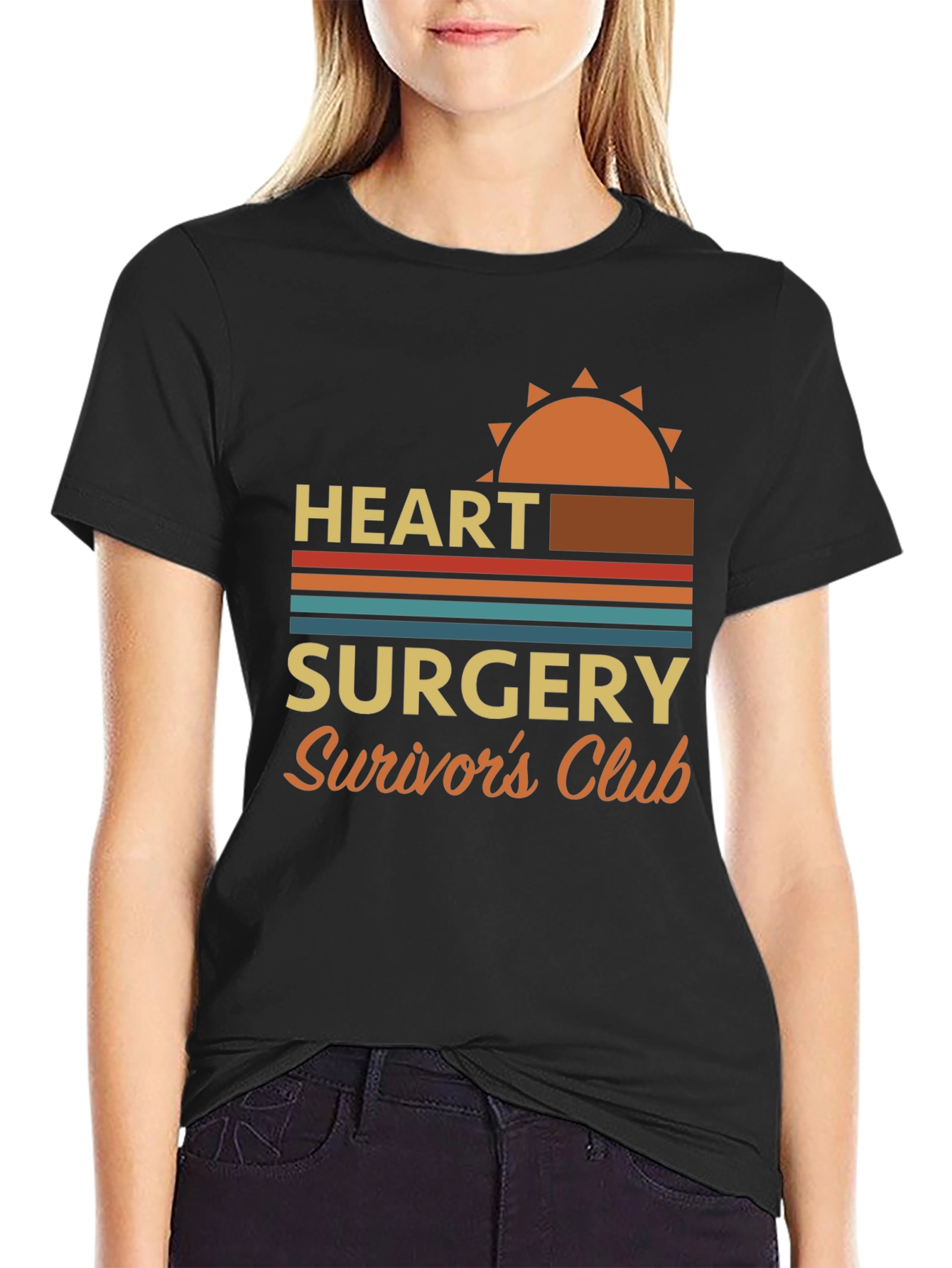 Heart Surgery Survivors Club Graphic T-Shirt