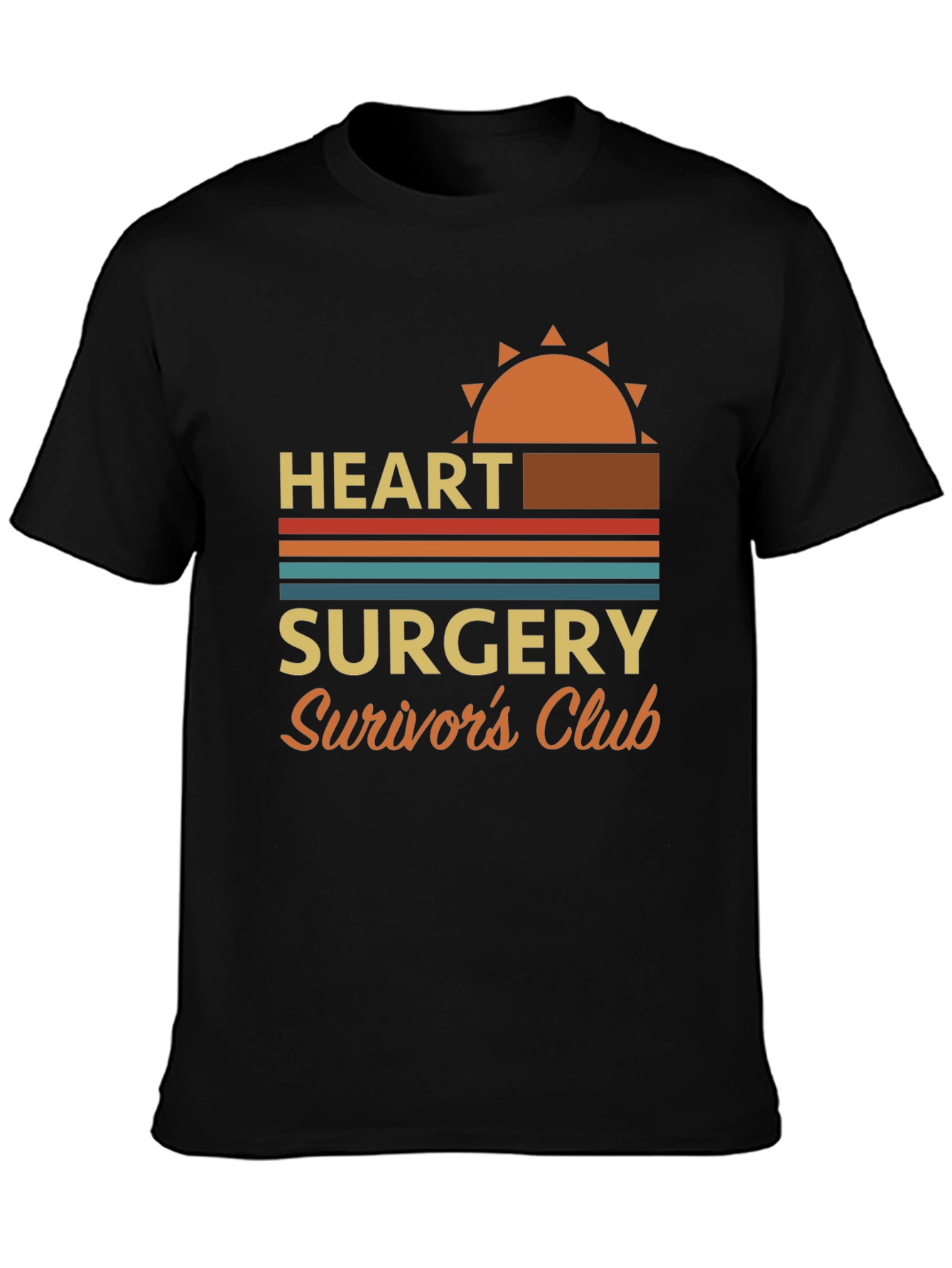 Heart Surgery Survivors Club Graphic T-Shirt