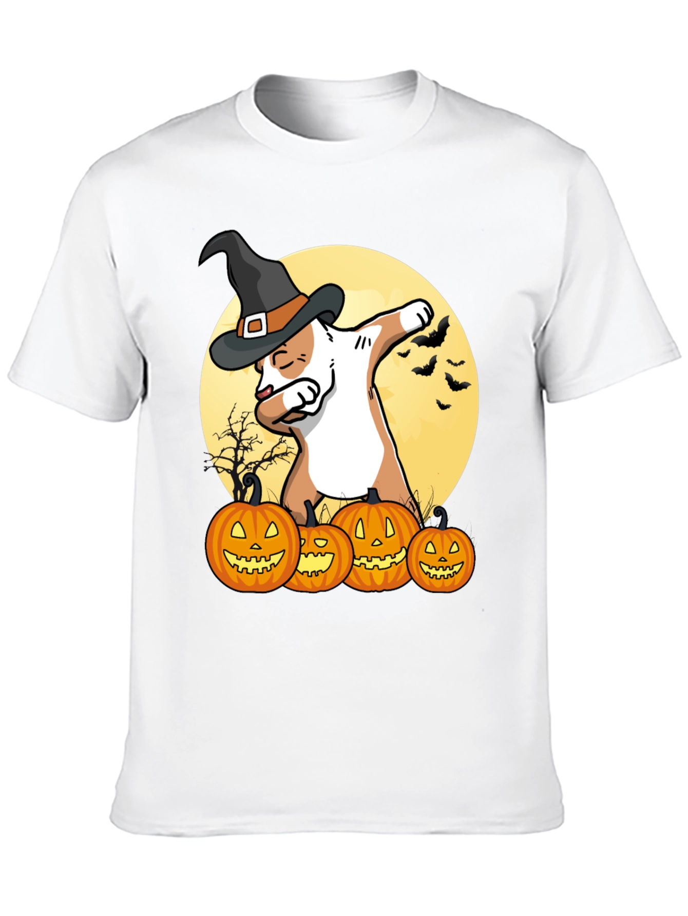Halloween Cat Dab T-Shirt