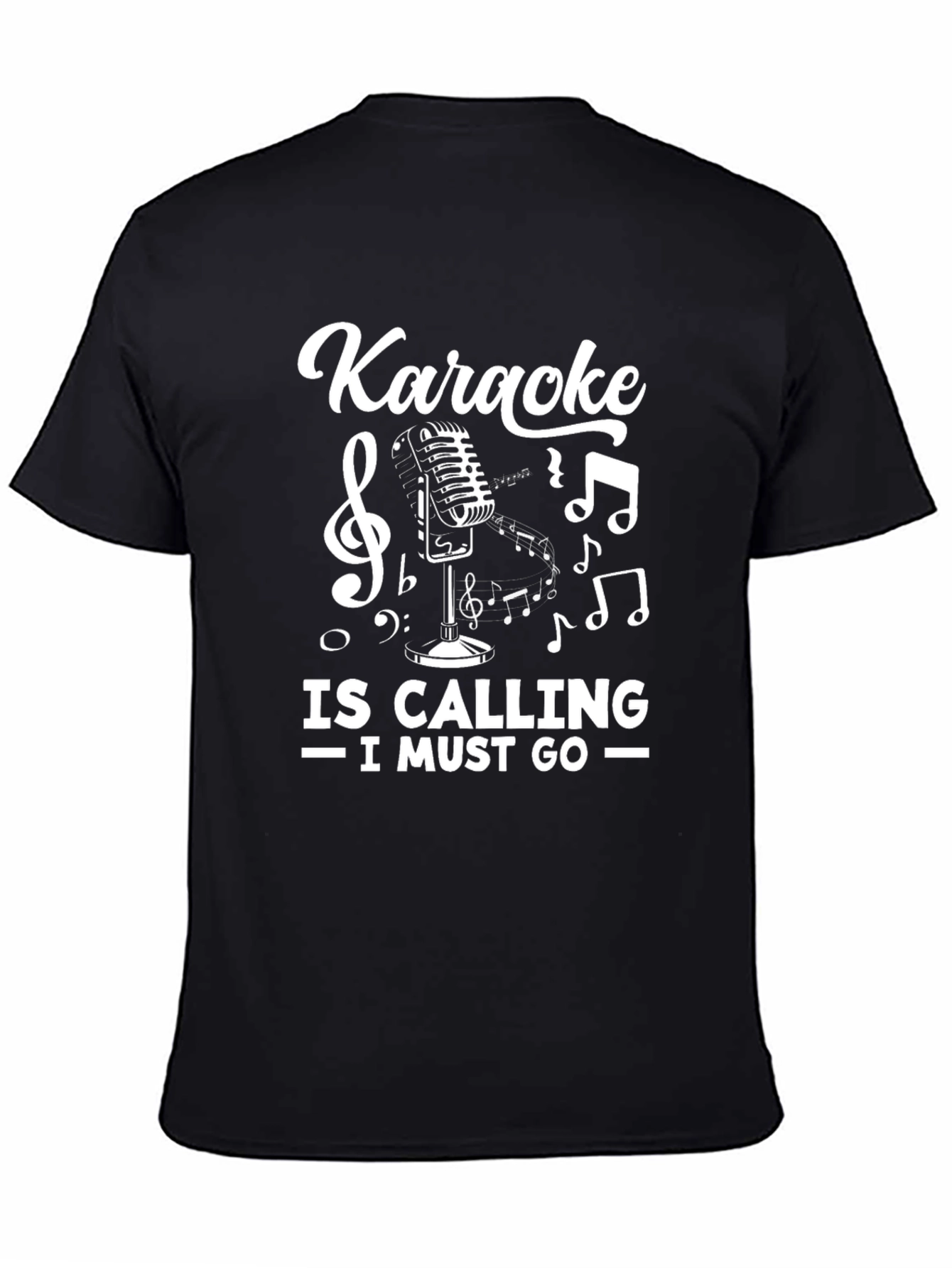 Karaoke Calling T-Shirt - Music Lover Tee