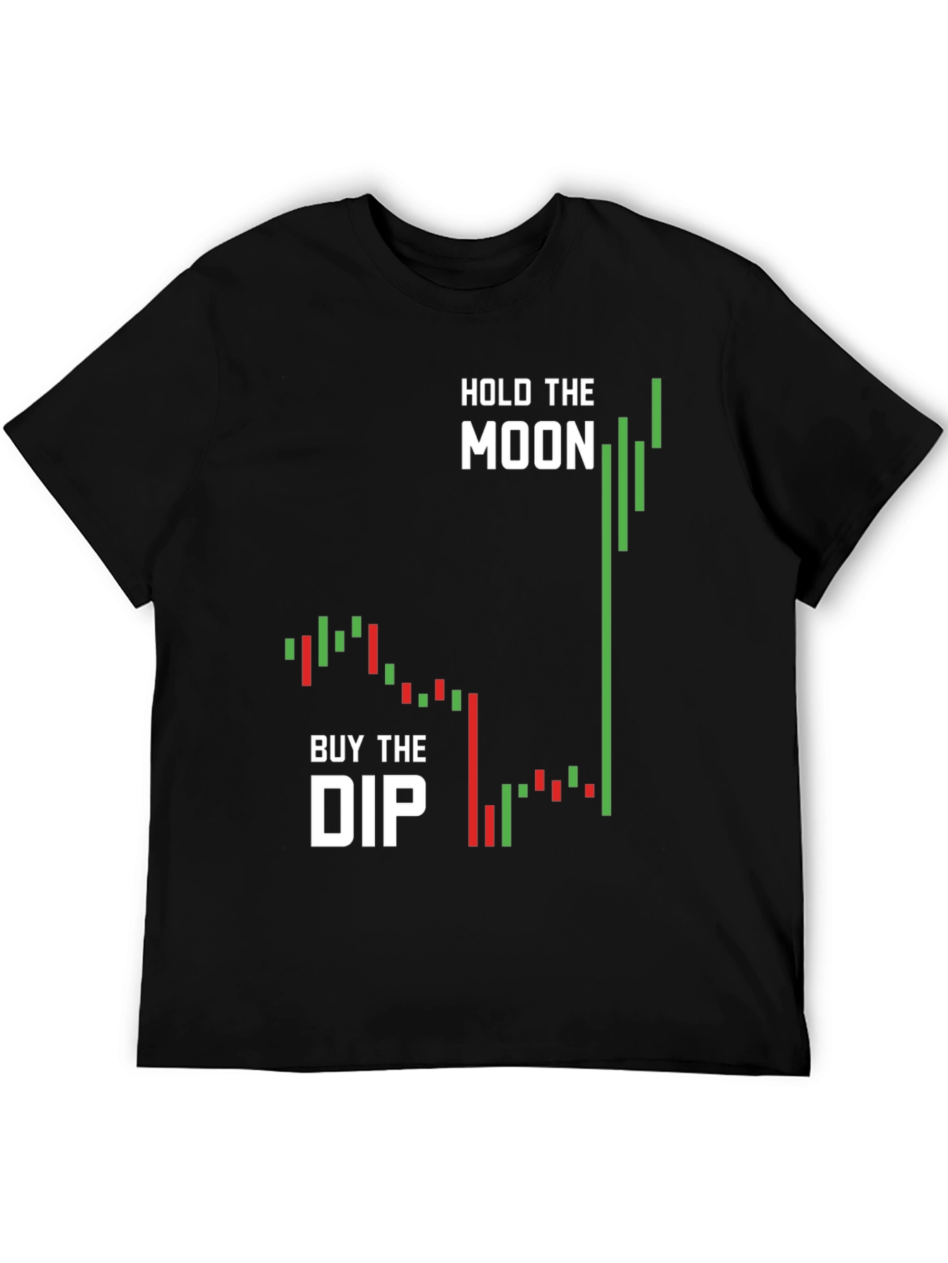 Hold The Moon Buy The Dip Crypto T-Shirt