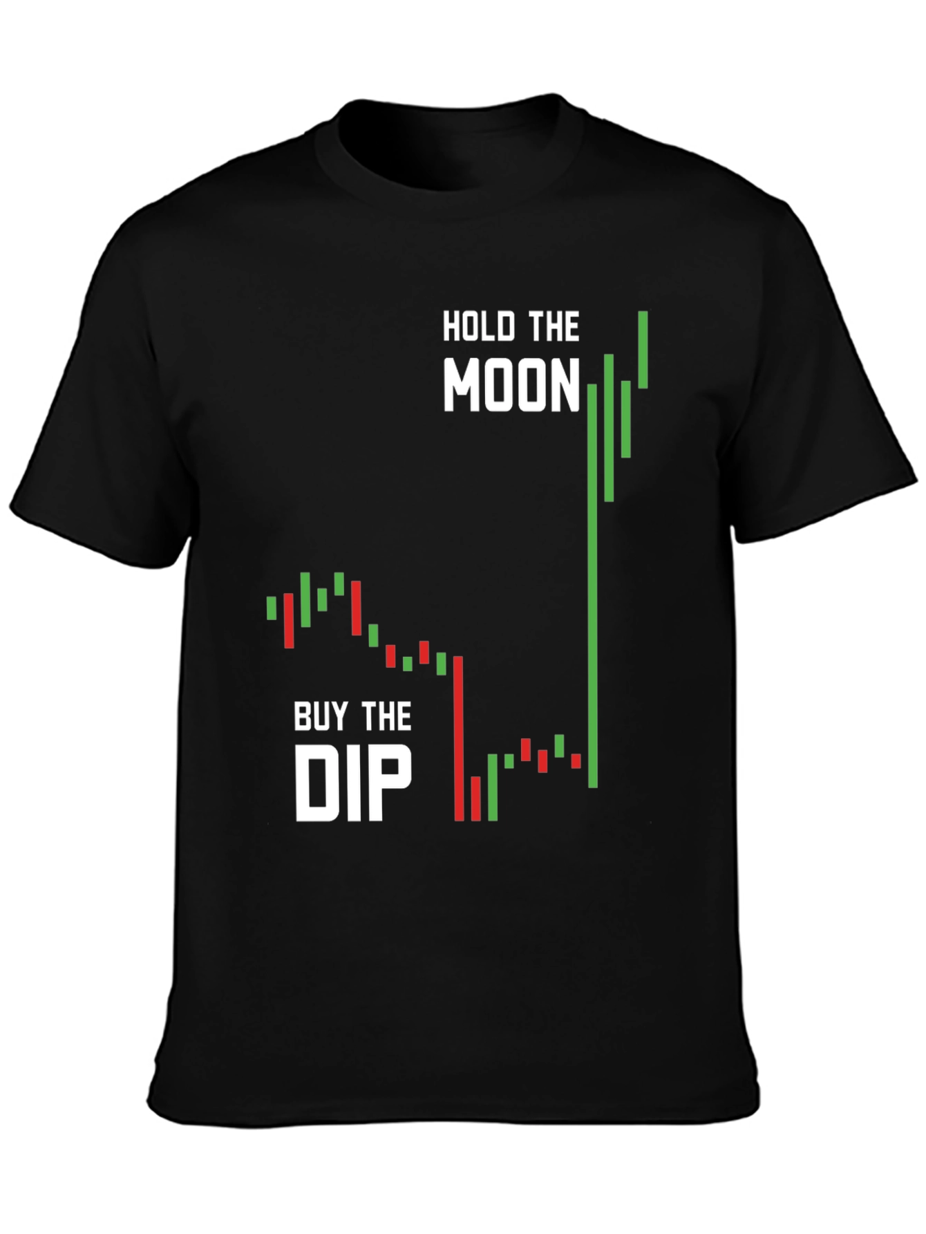 Hold The Moon Buy The Dip Crypto T-Shirt