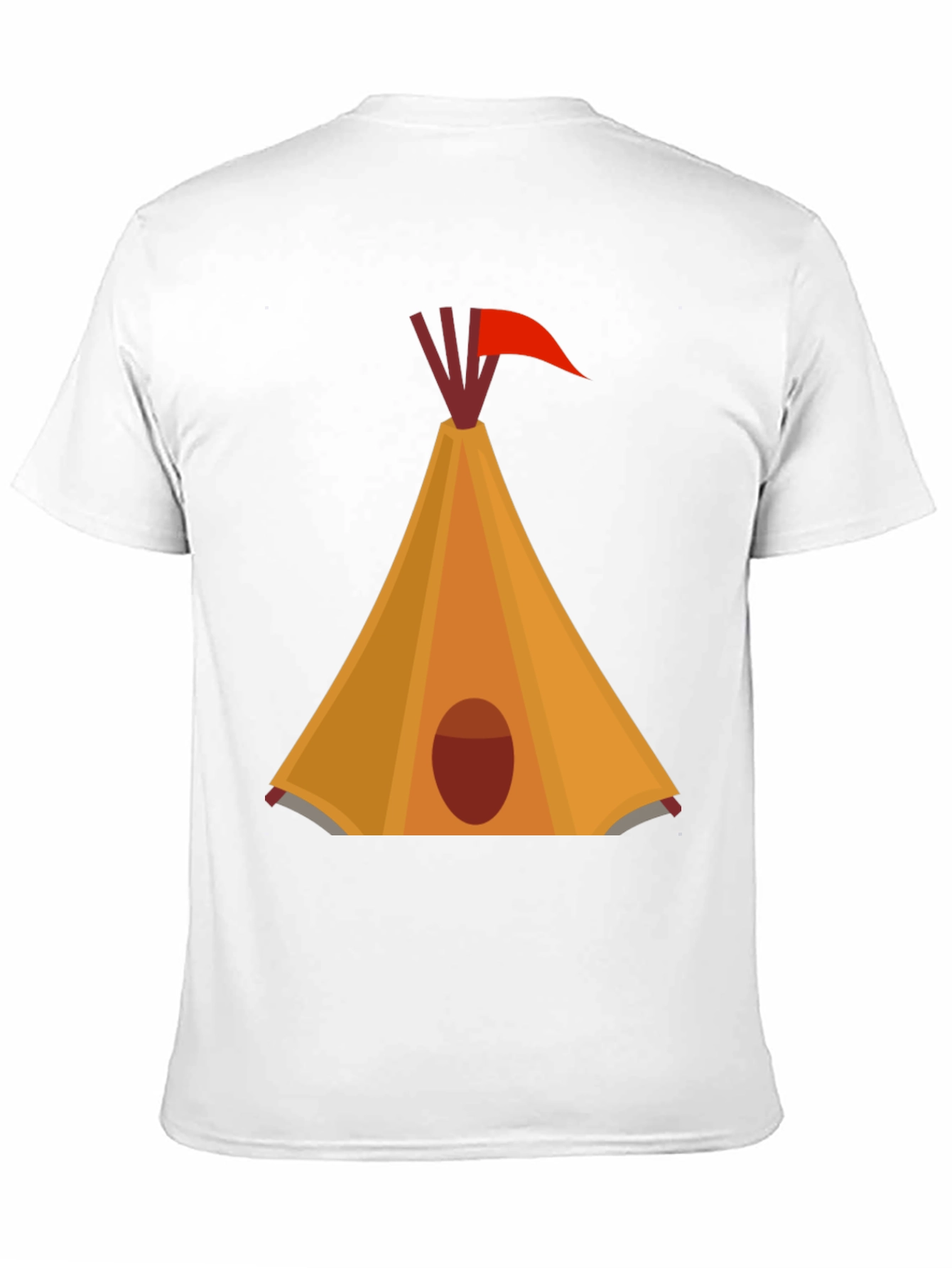 Teepee Graphic Black T-Shirt