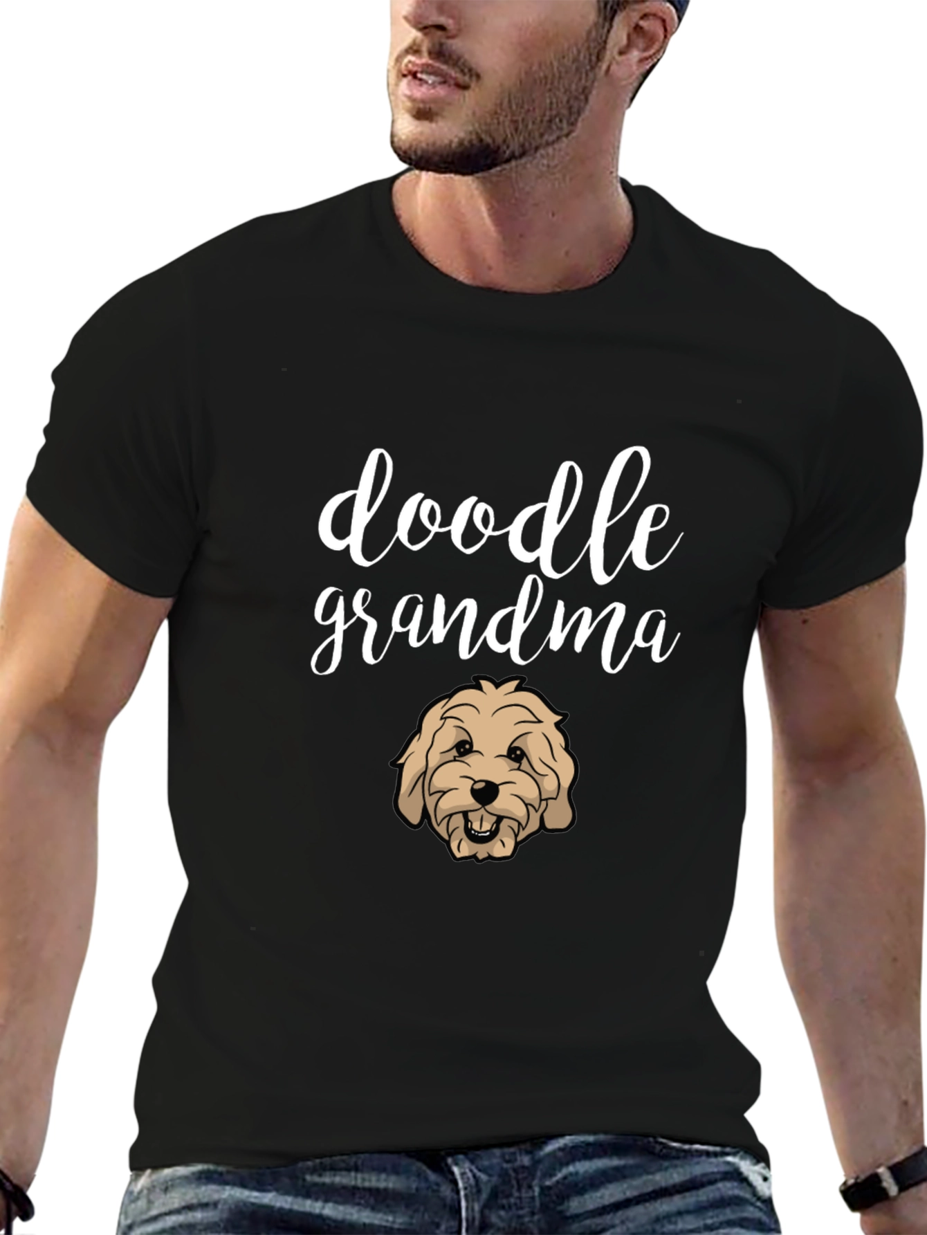 Doodle Grandma T-Shirt - Cute Dog Lover Tee
