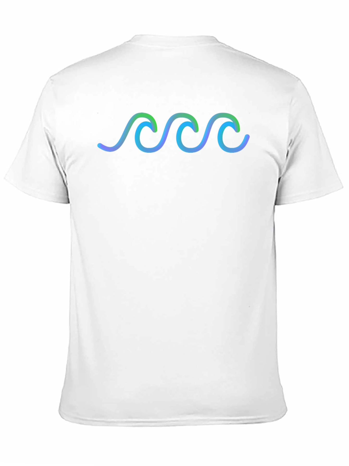 Wave Pattern T-Shirt - Stylish & Comfortable