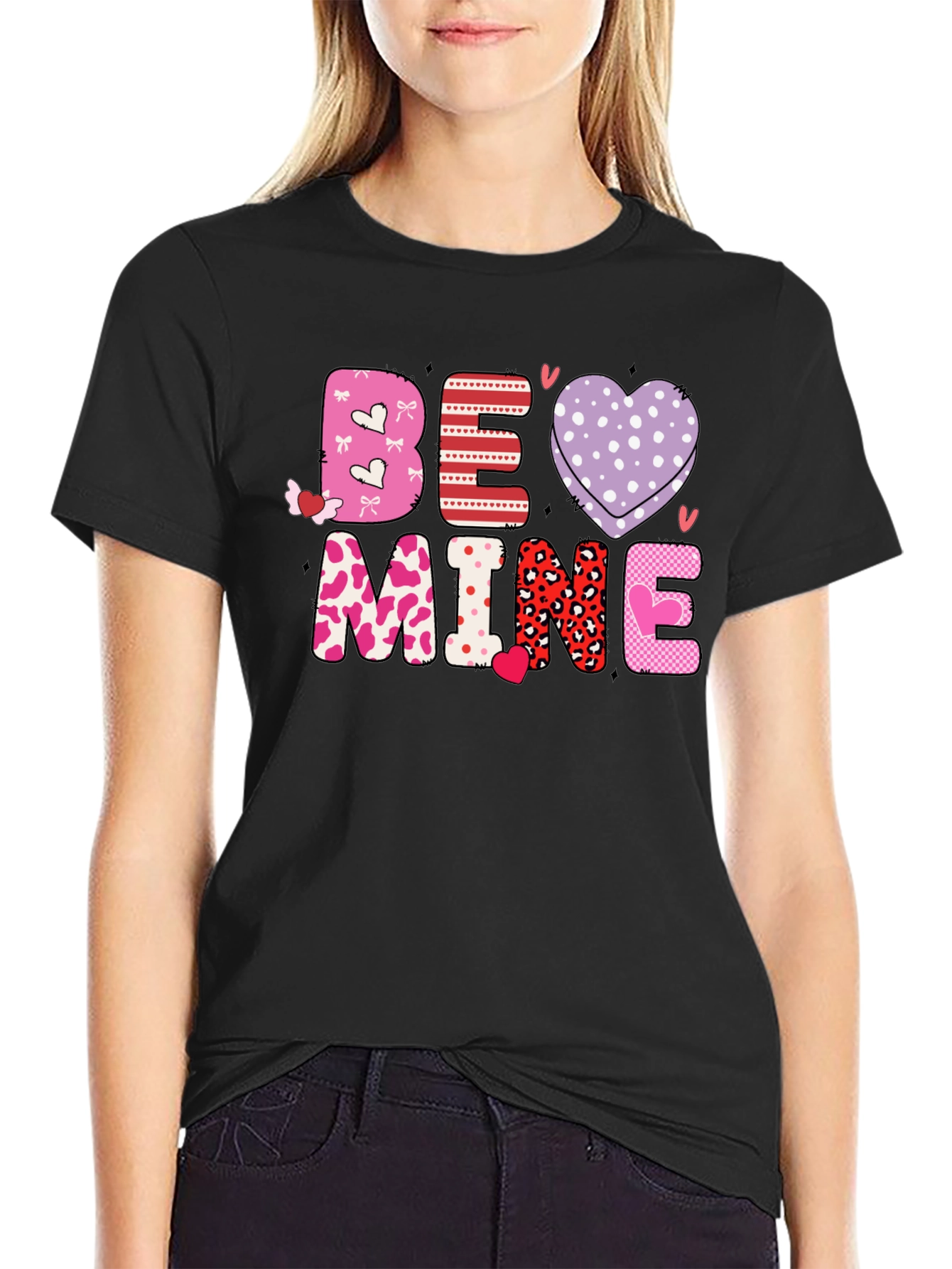 Be Mine Valentines Graphic Tee