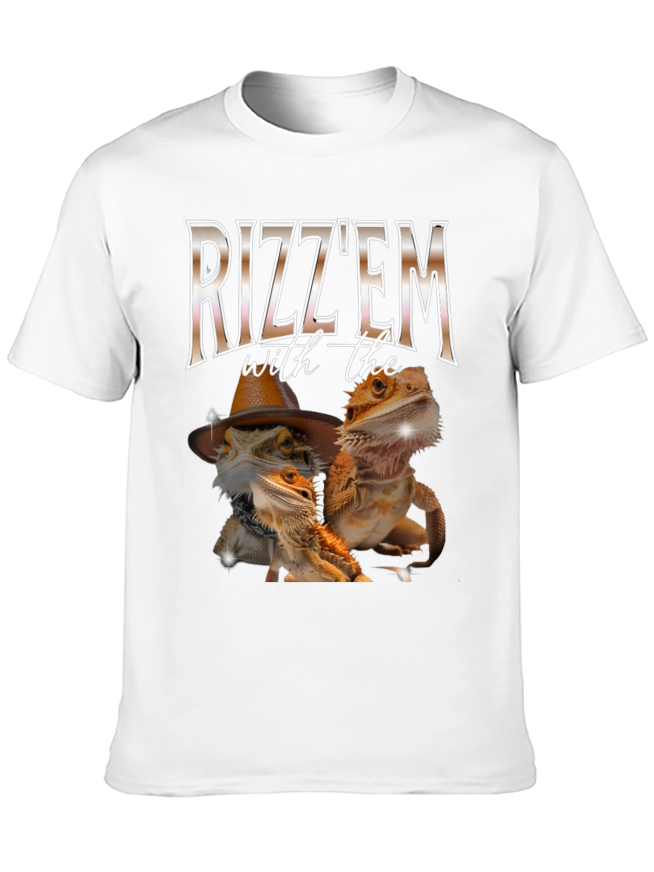 Rizzem With the Lizards Graphic T-Shirt