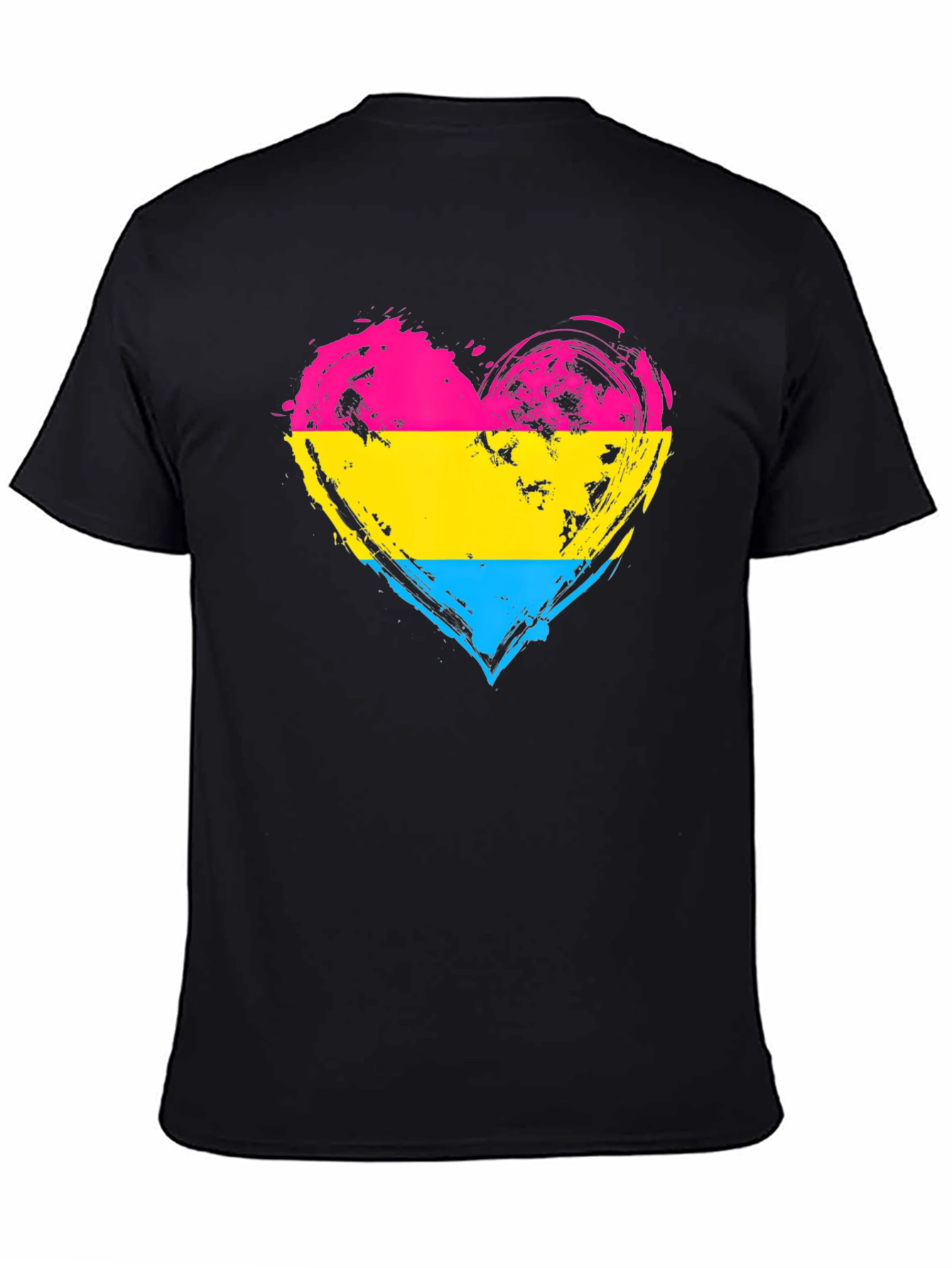 Pansexual Pride Heart T-Shirt