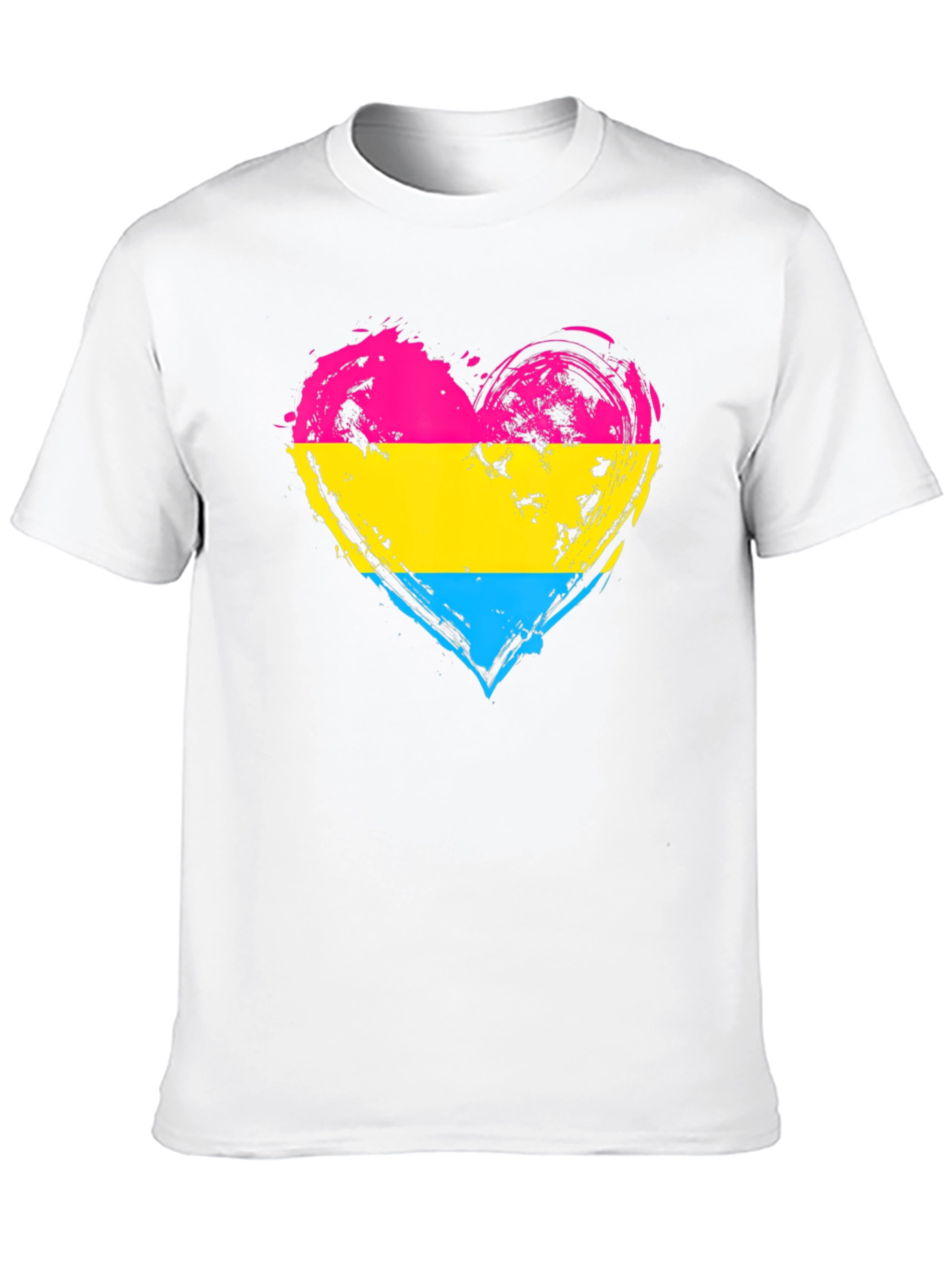 Pansexual Pride Heart T-Shirt