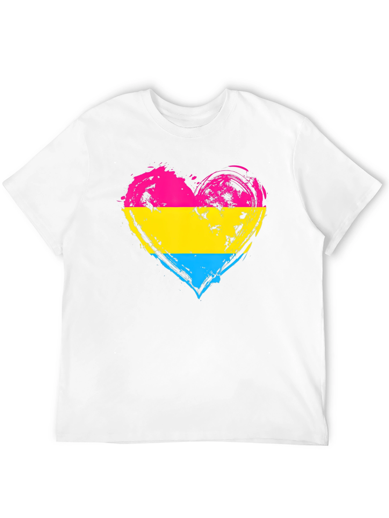 Pansexual Pride Heart T-Shirt