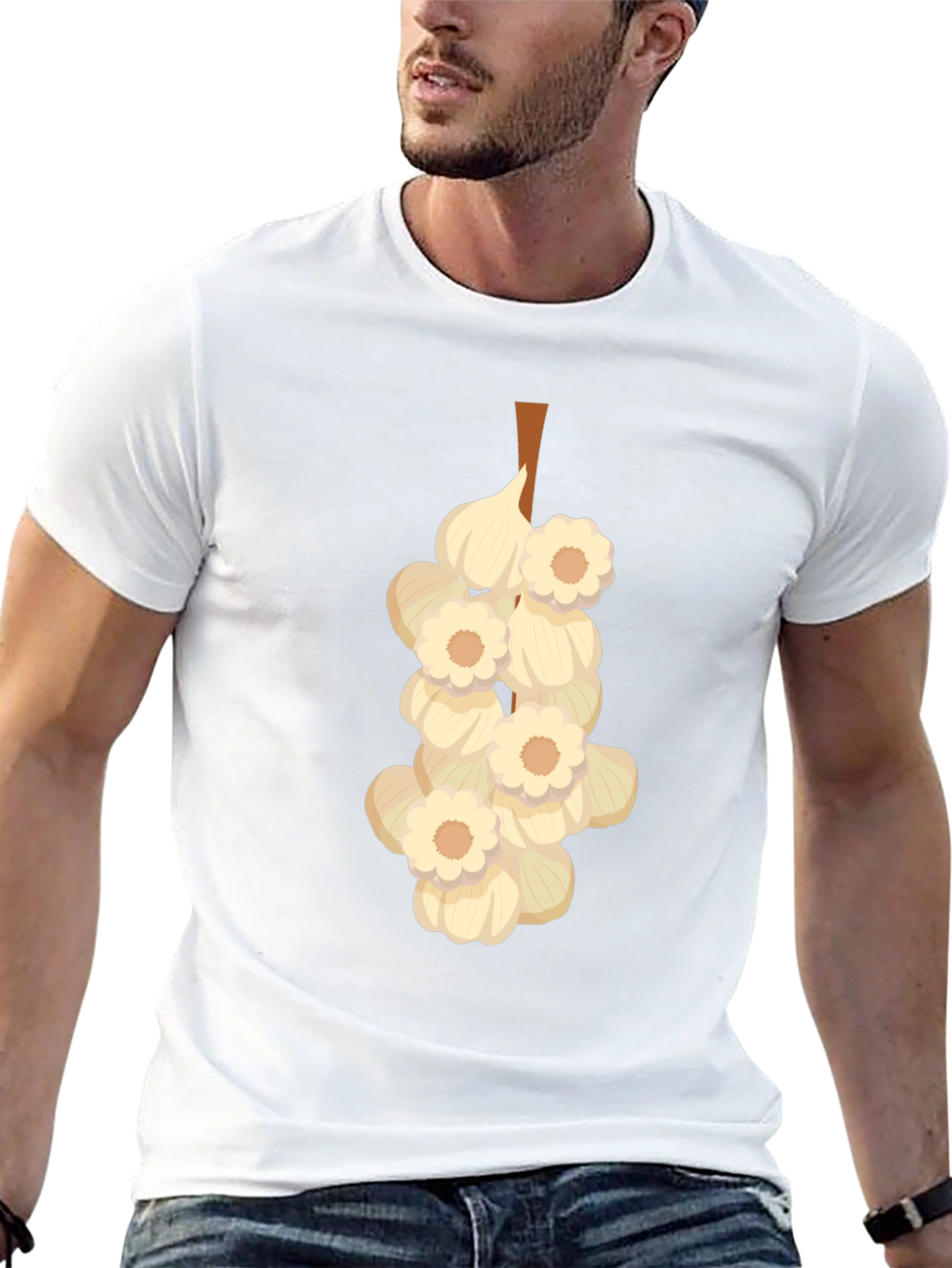 Garlic Lovers T-Shirt - Funny Foodie Tee