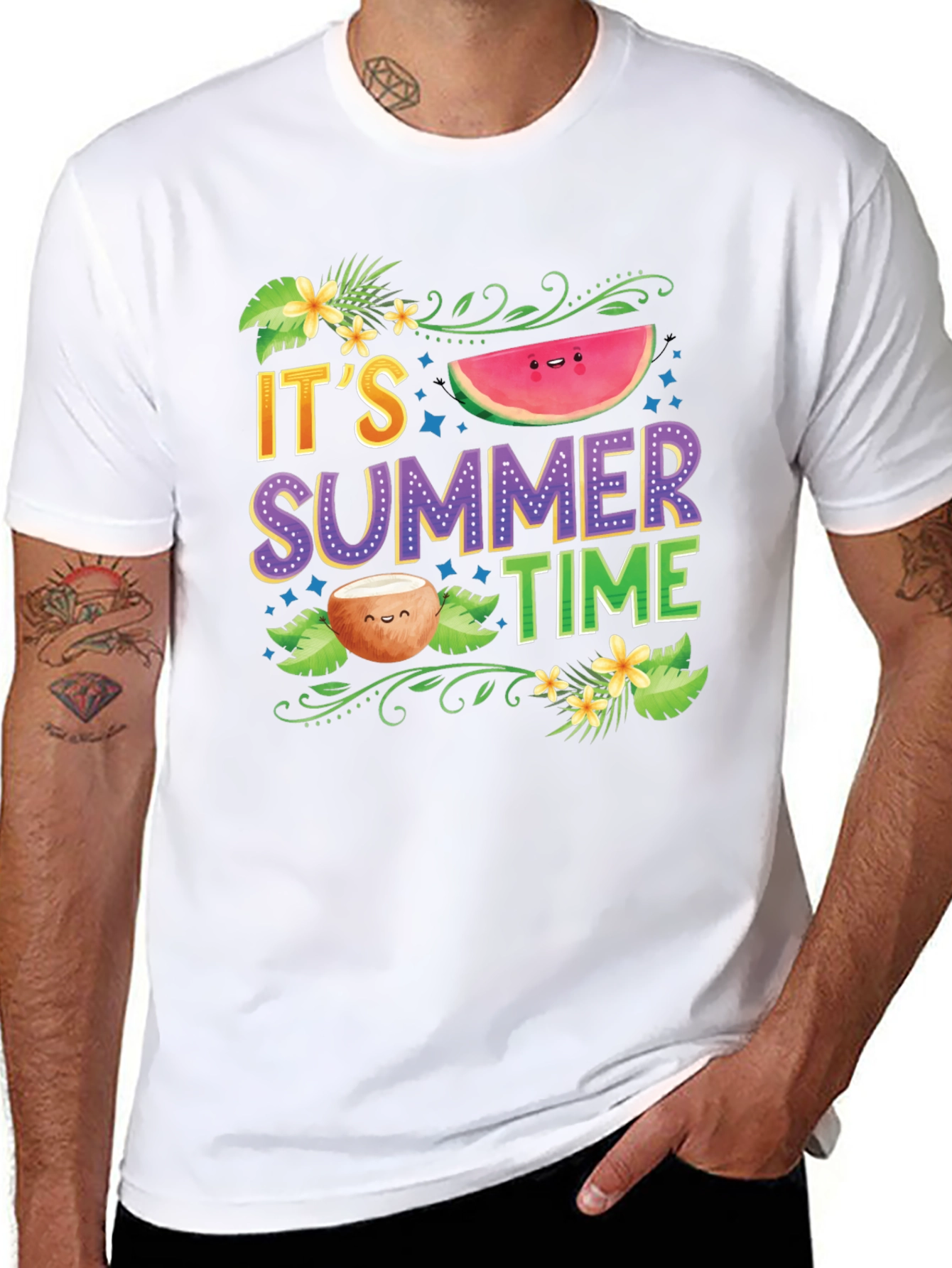 Its Summer Time Graphic T-Shirt