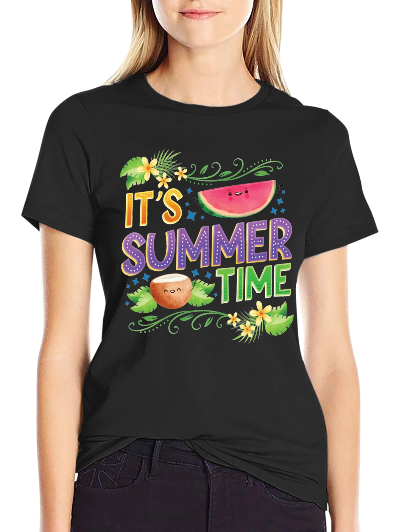 Its Summer Time Graphic T-Shirt