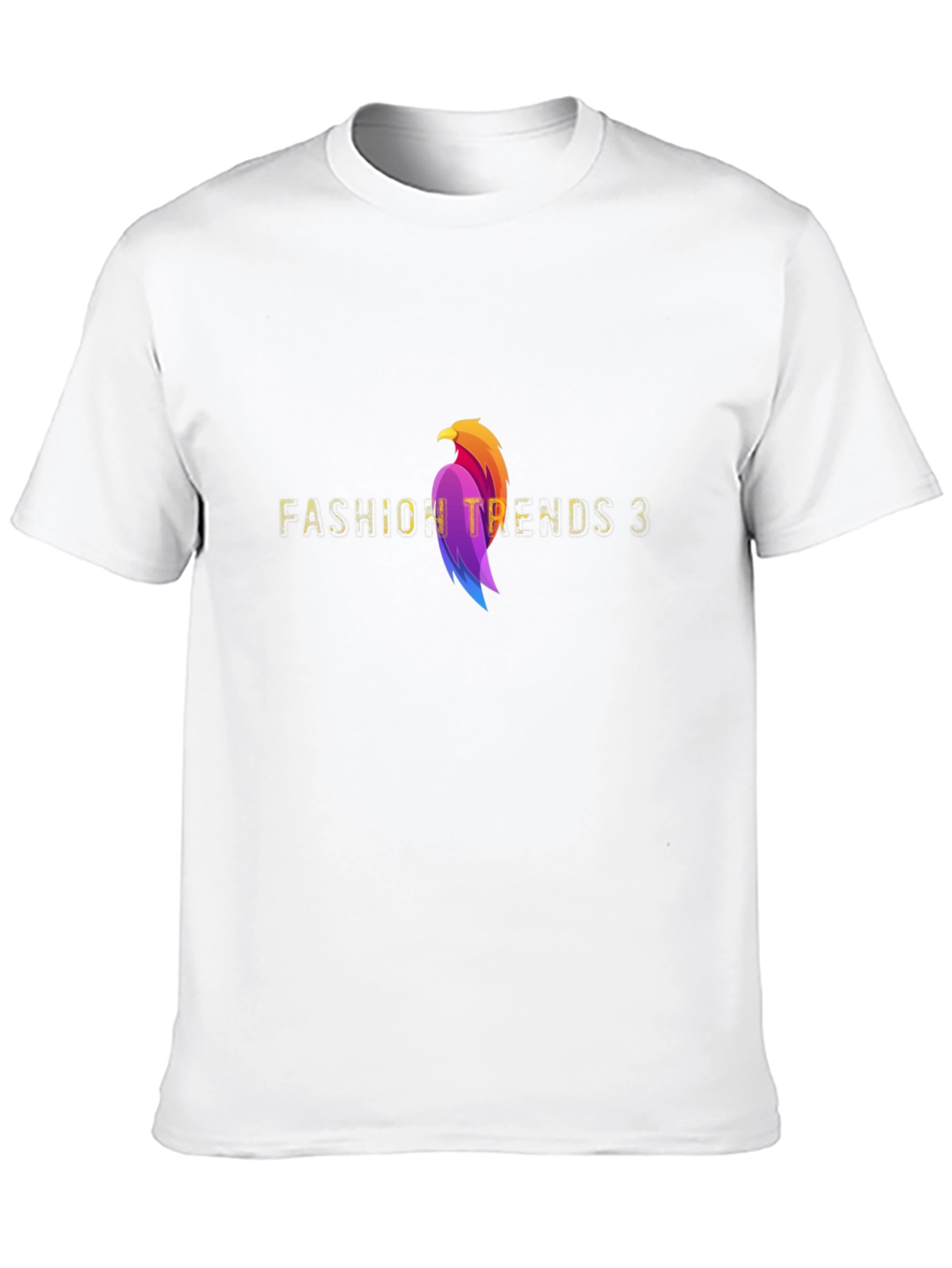 Fashion Trends 3 Graphic Tee - Stylish Black T-Shirt
