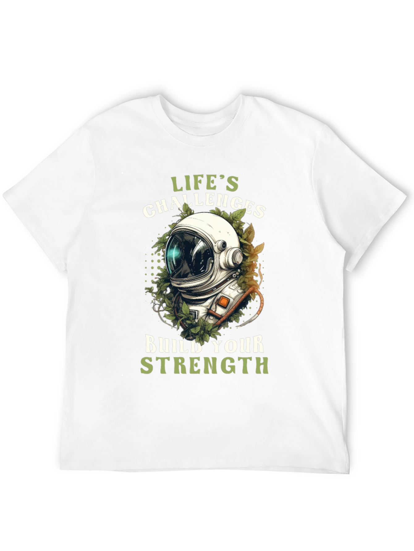 Lifes Challenges Astronaut Graphic Tee