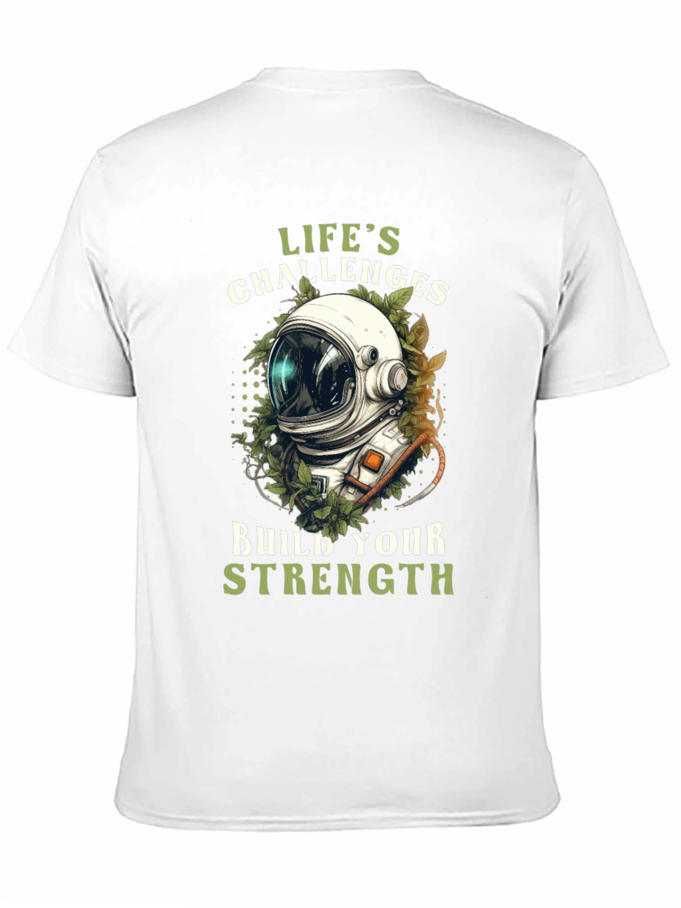 Lifes Challenges Astronaut Graphic Tee