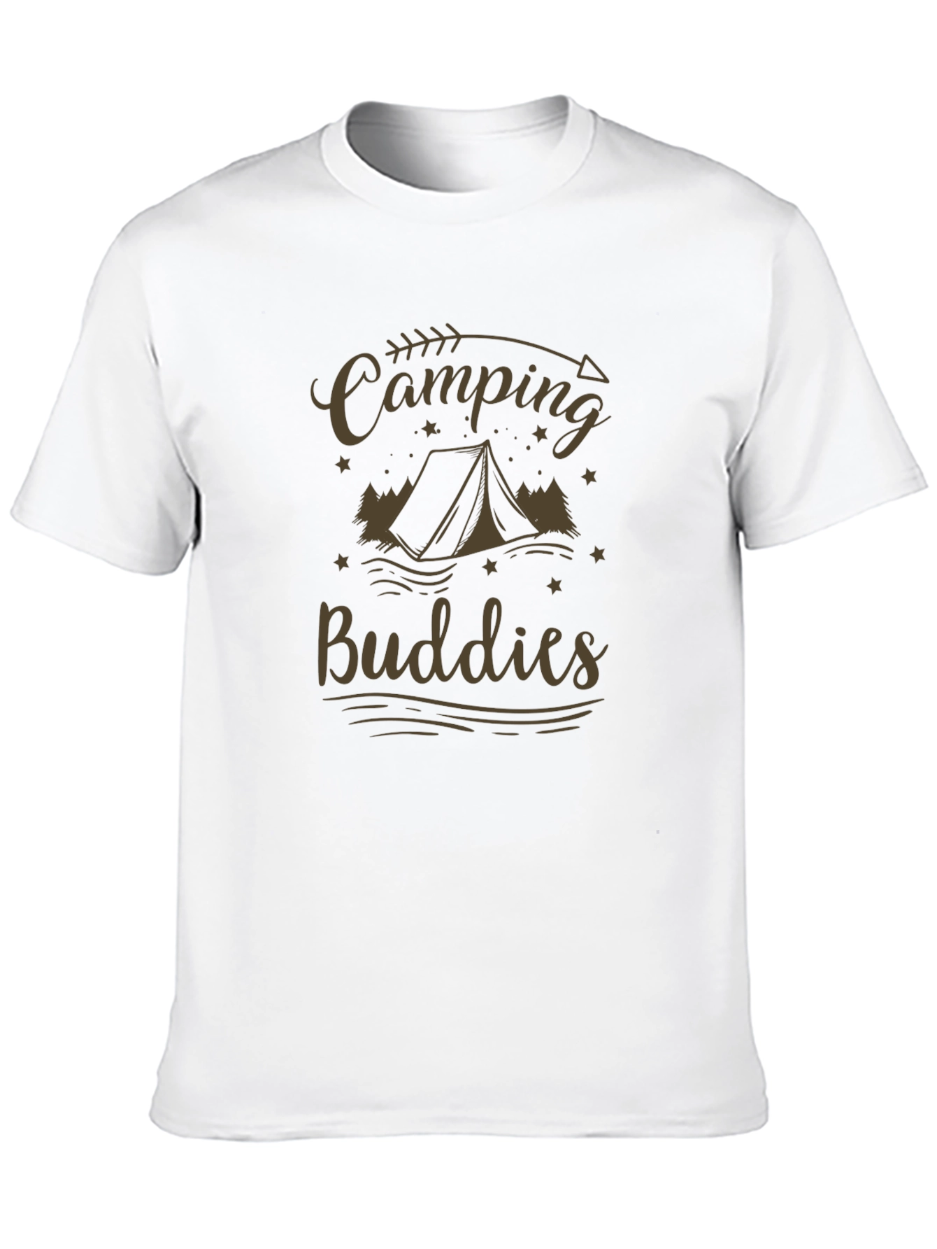 Camping Buddies Graphic Tee - Outdoor Adventure