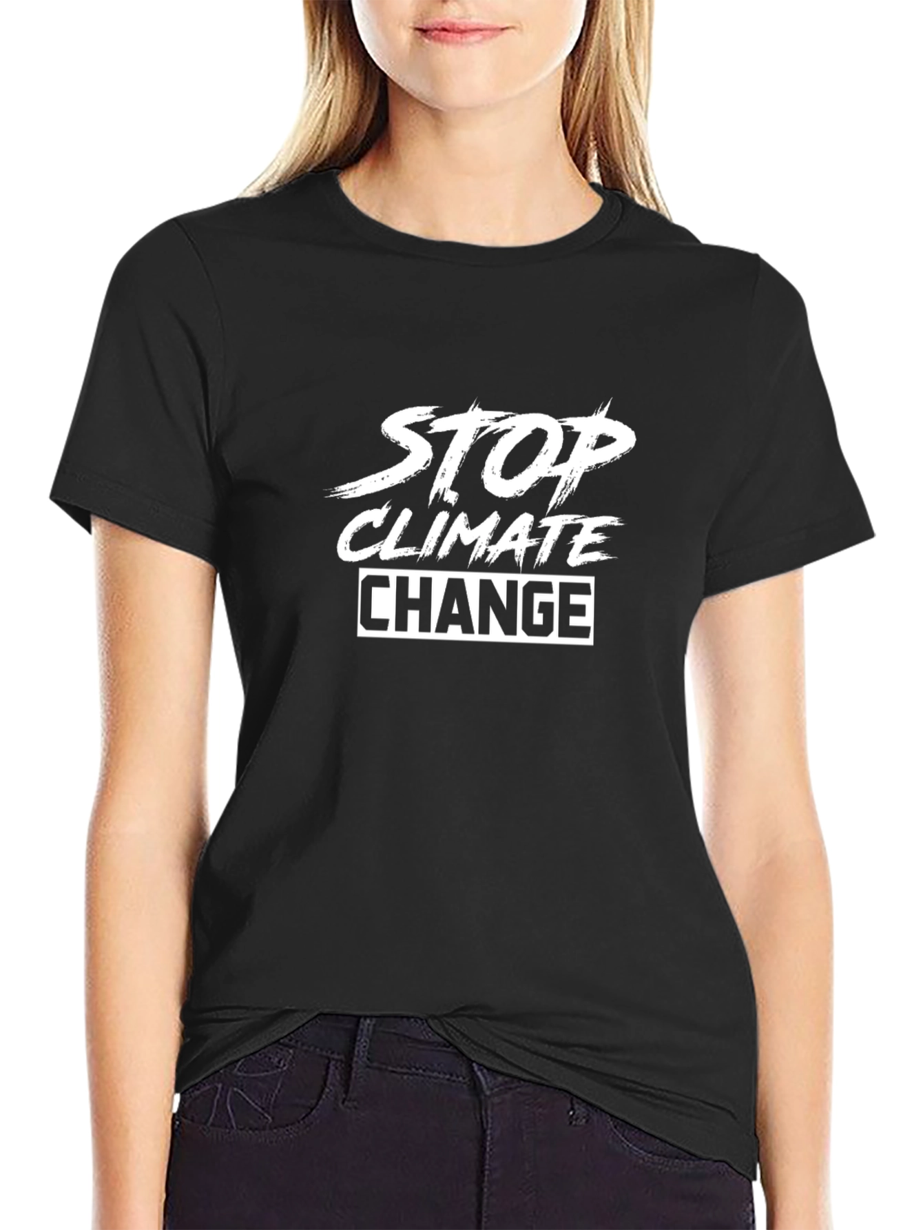 Stop Climate Change Graphic Tee
