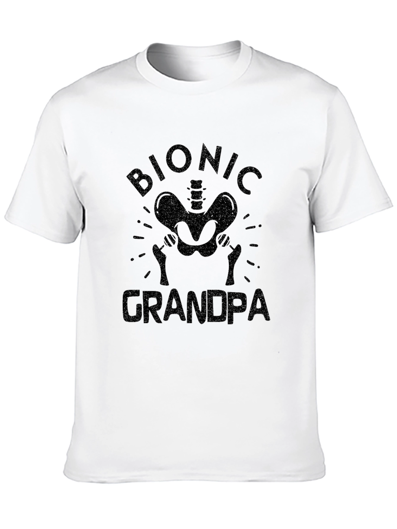 Bionic Grandpa T-Shirt - Funny Hip Replacement Tee