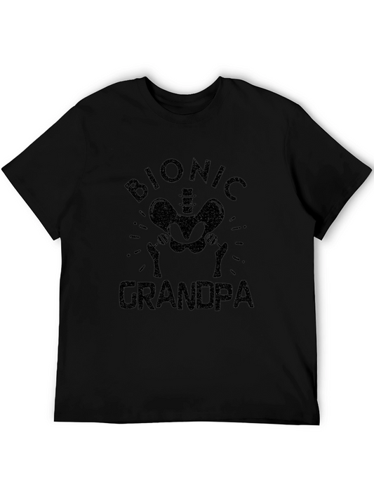 Bionic Grandpa T-Shirt - Funny Hip Replacement Tee