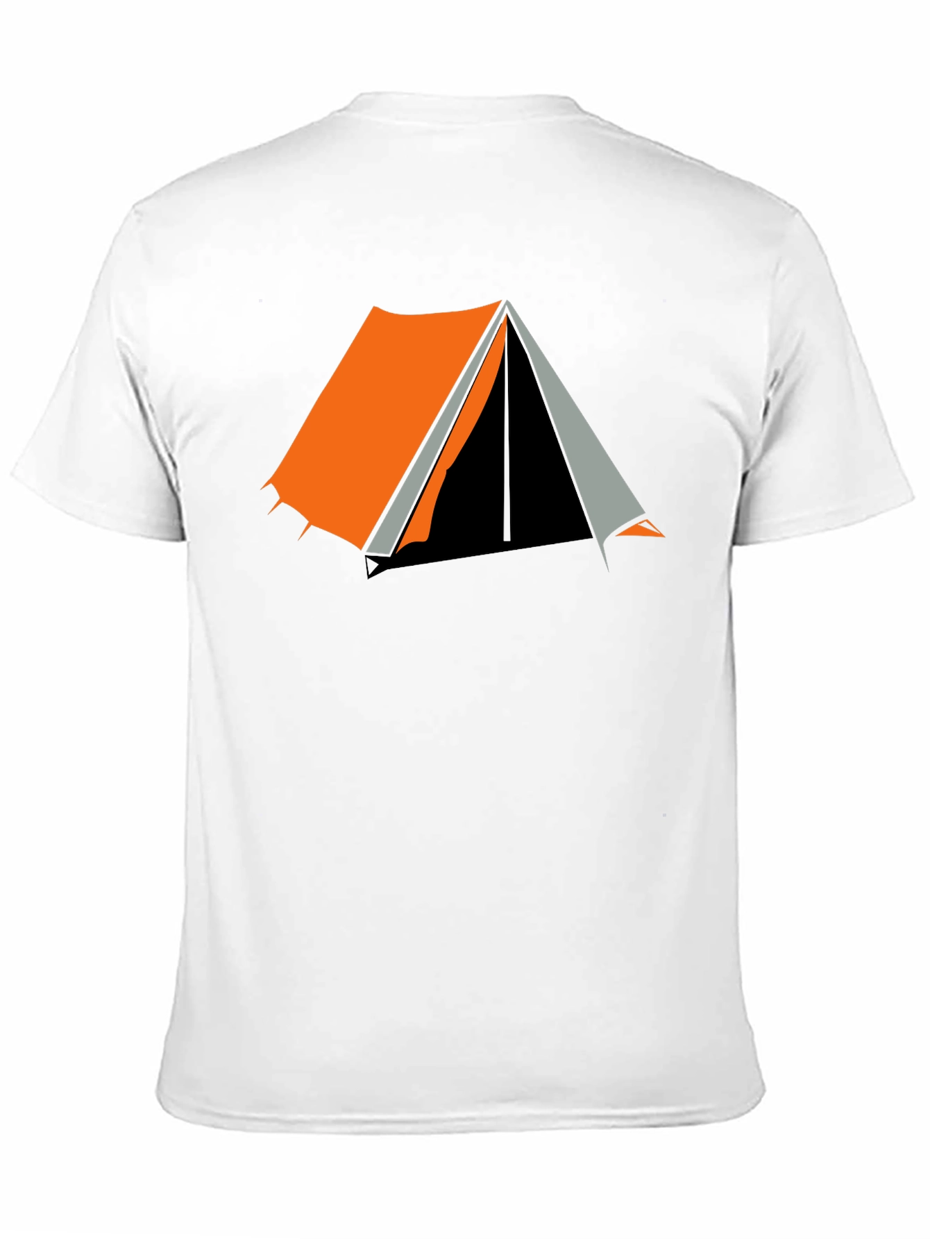 Camping Tent Graphic Tee - Outdoor Adventure Shirt