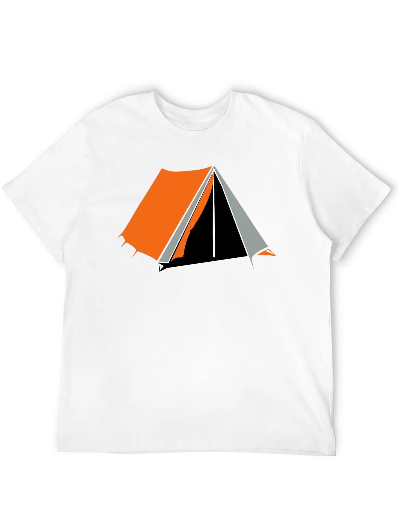 Camping Tent Graphic Tee - Outdoor Adventure Shirt