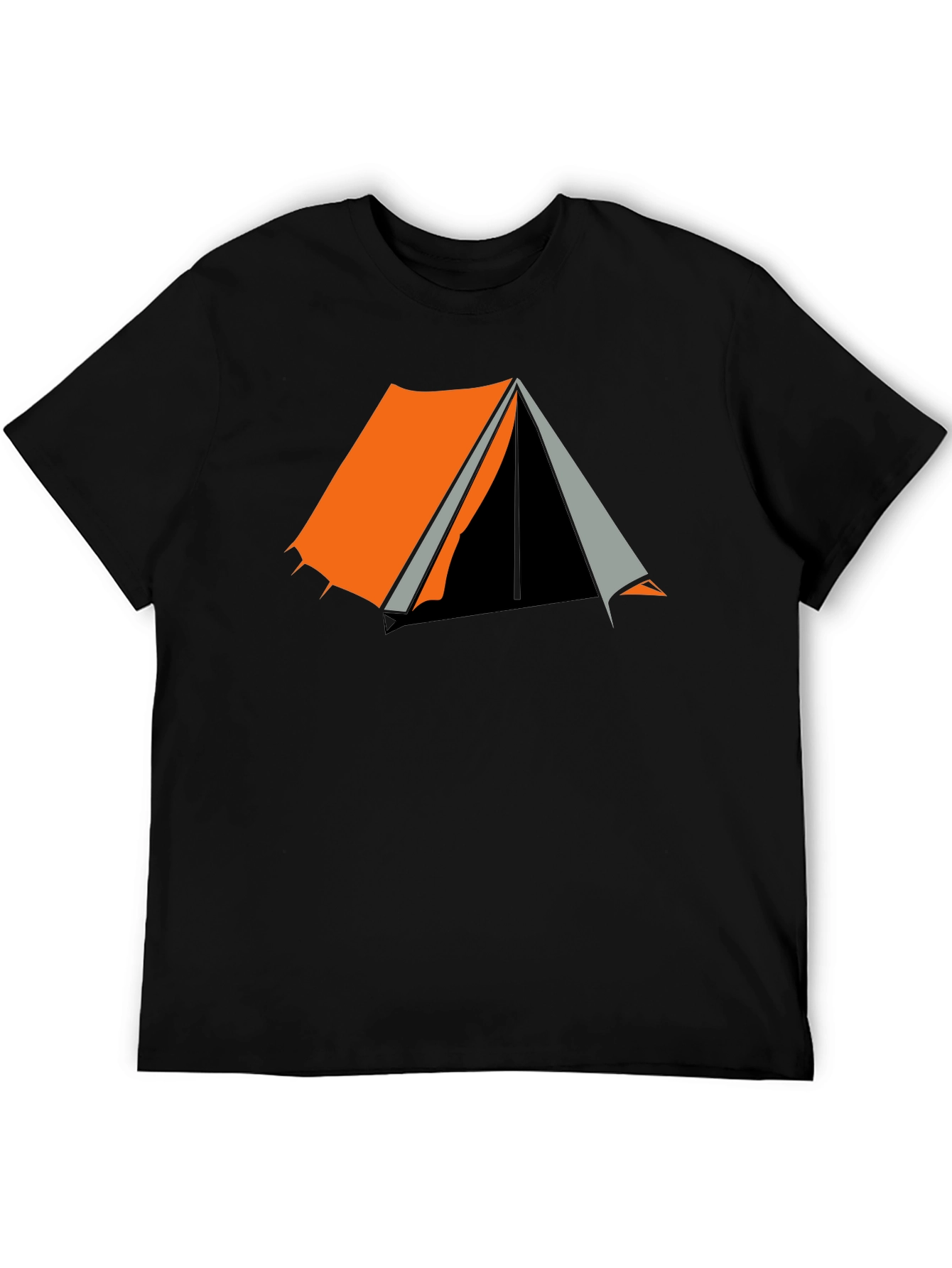 Camping Tent Graphic Tee - Outdoor Adventure Shirt