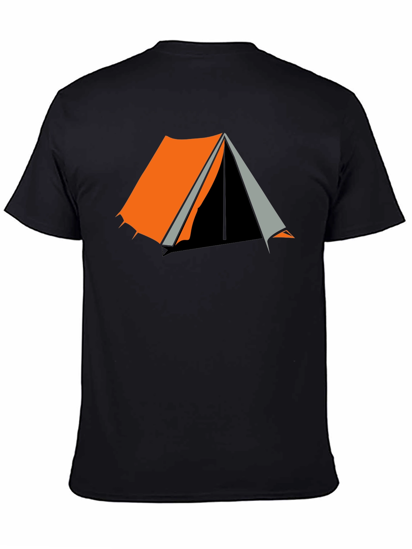 Camping Tent Graphic Tee - Outdoor Adventure Shirt