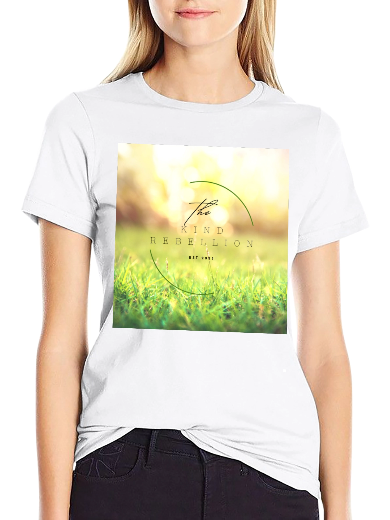 The Kind Rebellion Black T-Shirt - Stylish Casual Wear