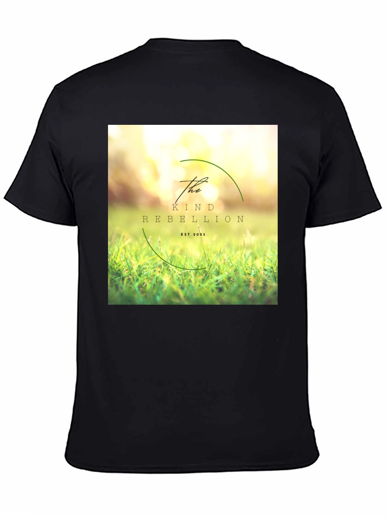 The Kind Rebellion Black T-Shirt - Stylish Casual Wear