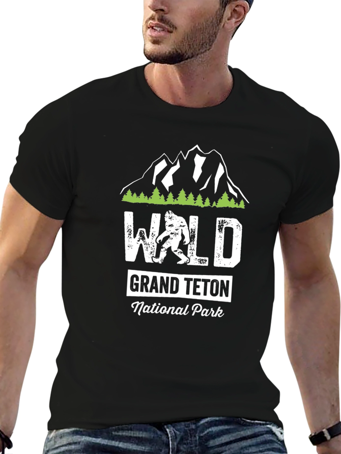 Grand Teton National Park Bigfoot T-Shirt