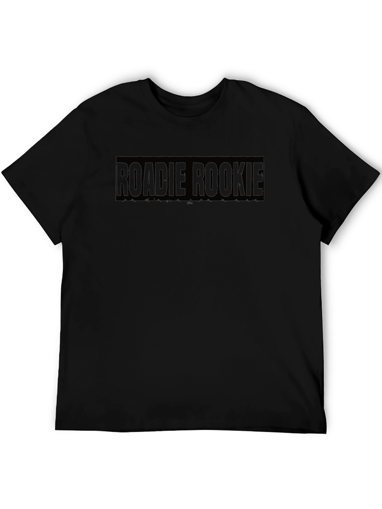 Roadie Rookie Graphic Tee - Classic Black