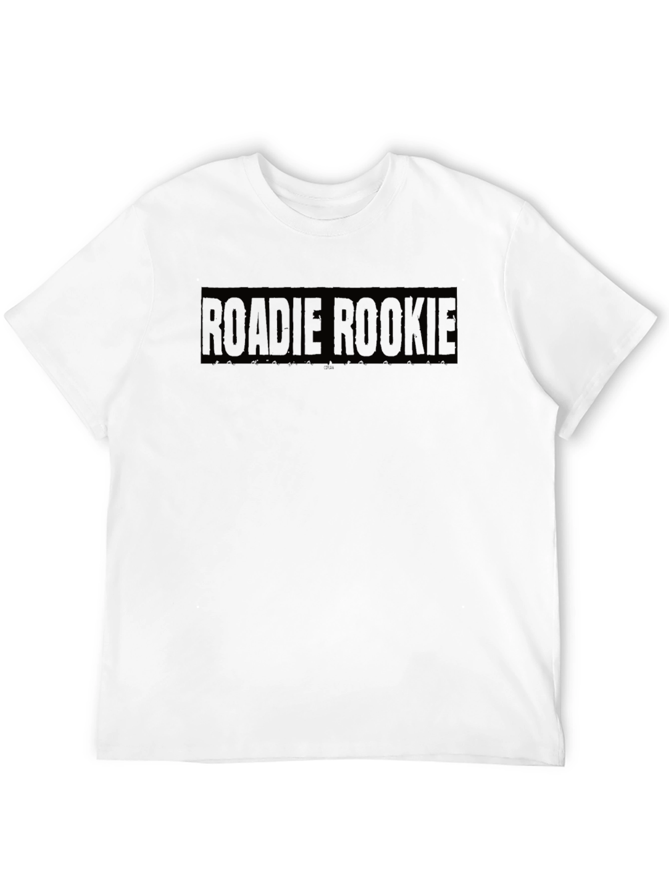 Roadie Rookie Graphic Tee - Classic Black