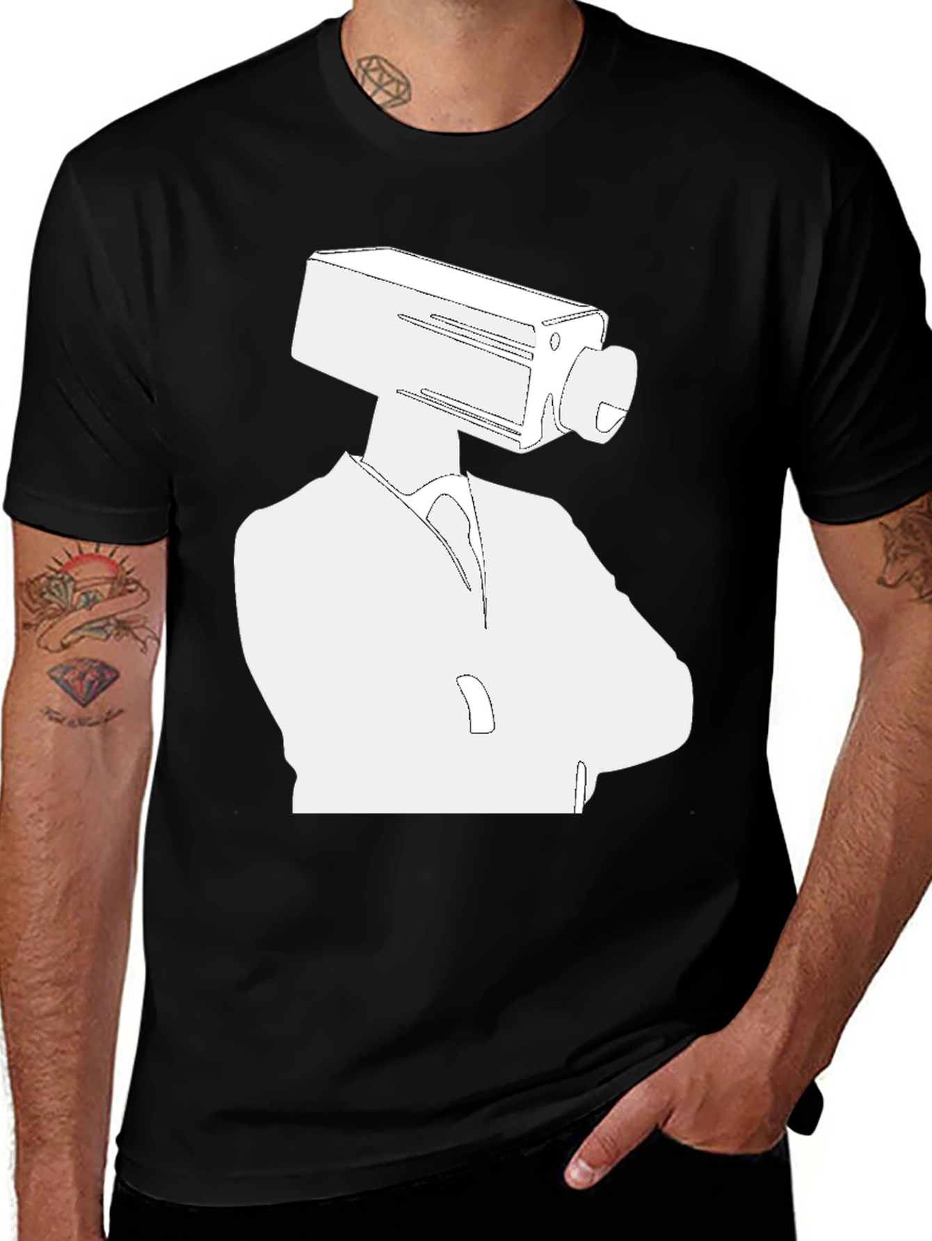 Surveillance Camera Head T-Shirt - Eye See You