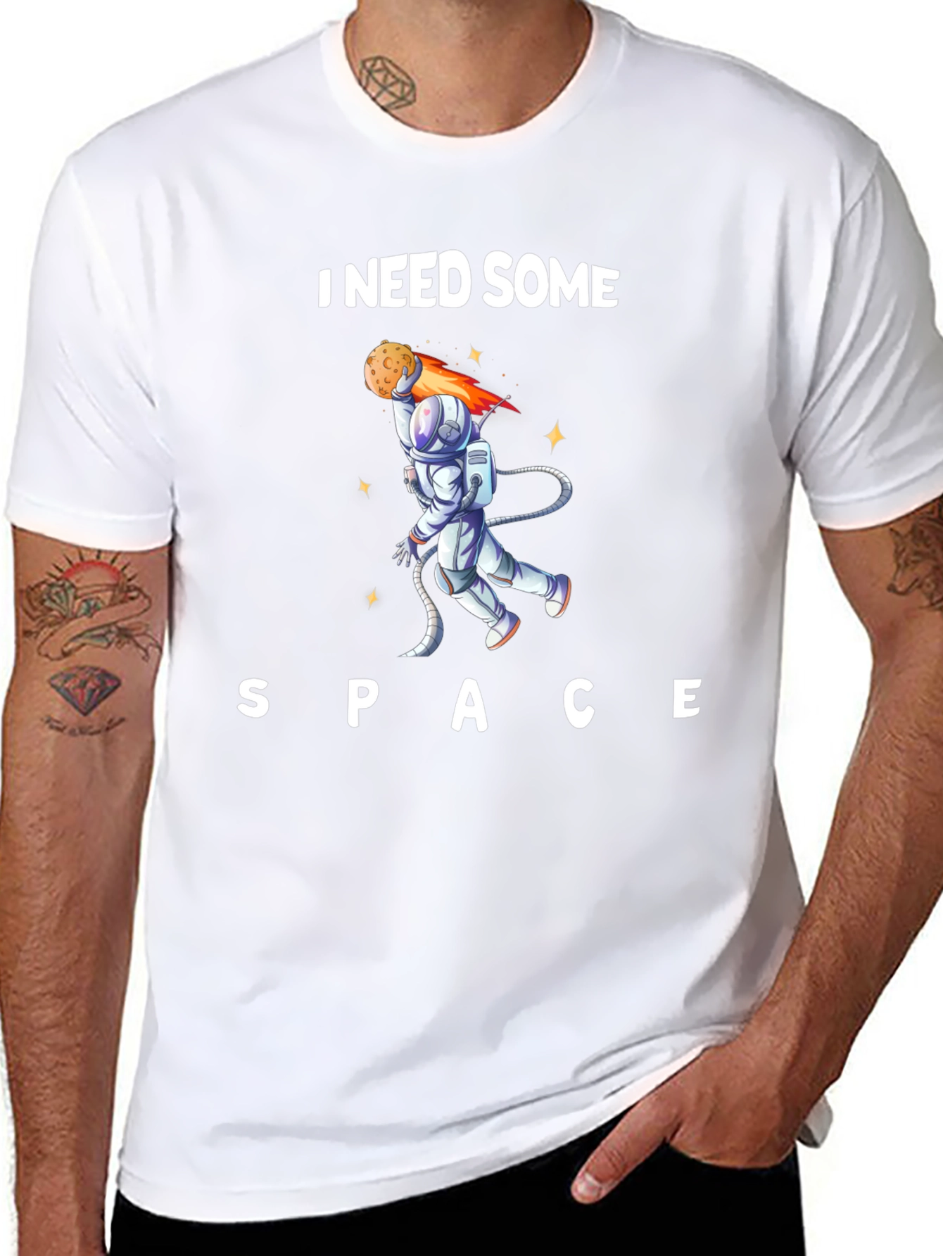 I Need Some Space T-Shirt - Astronaut Design