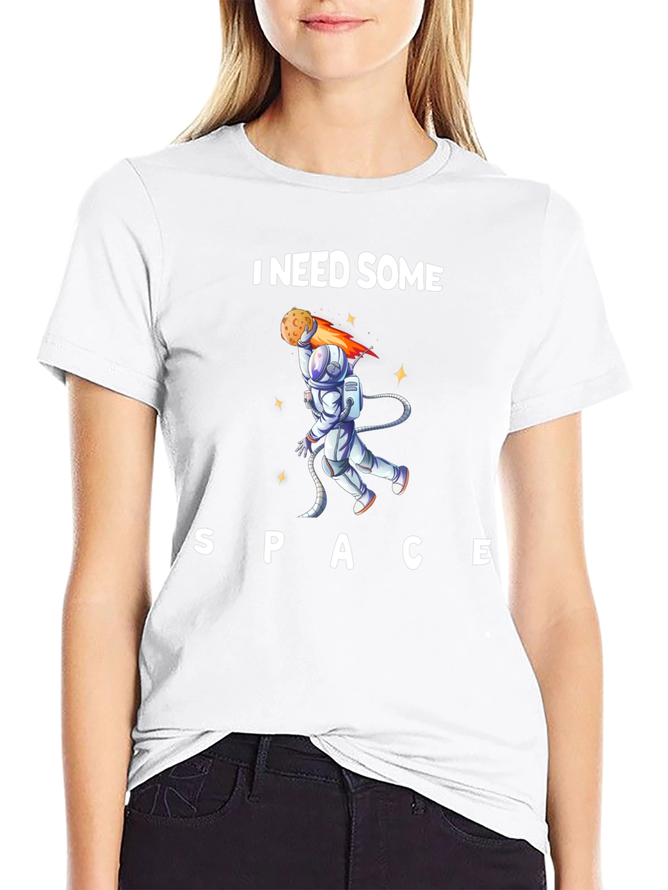 I Need Some Space T-Shirt - Astronaut Design